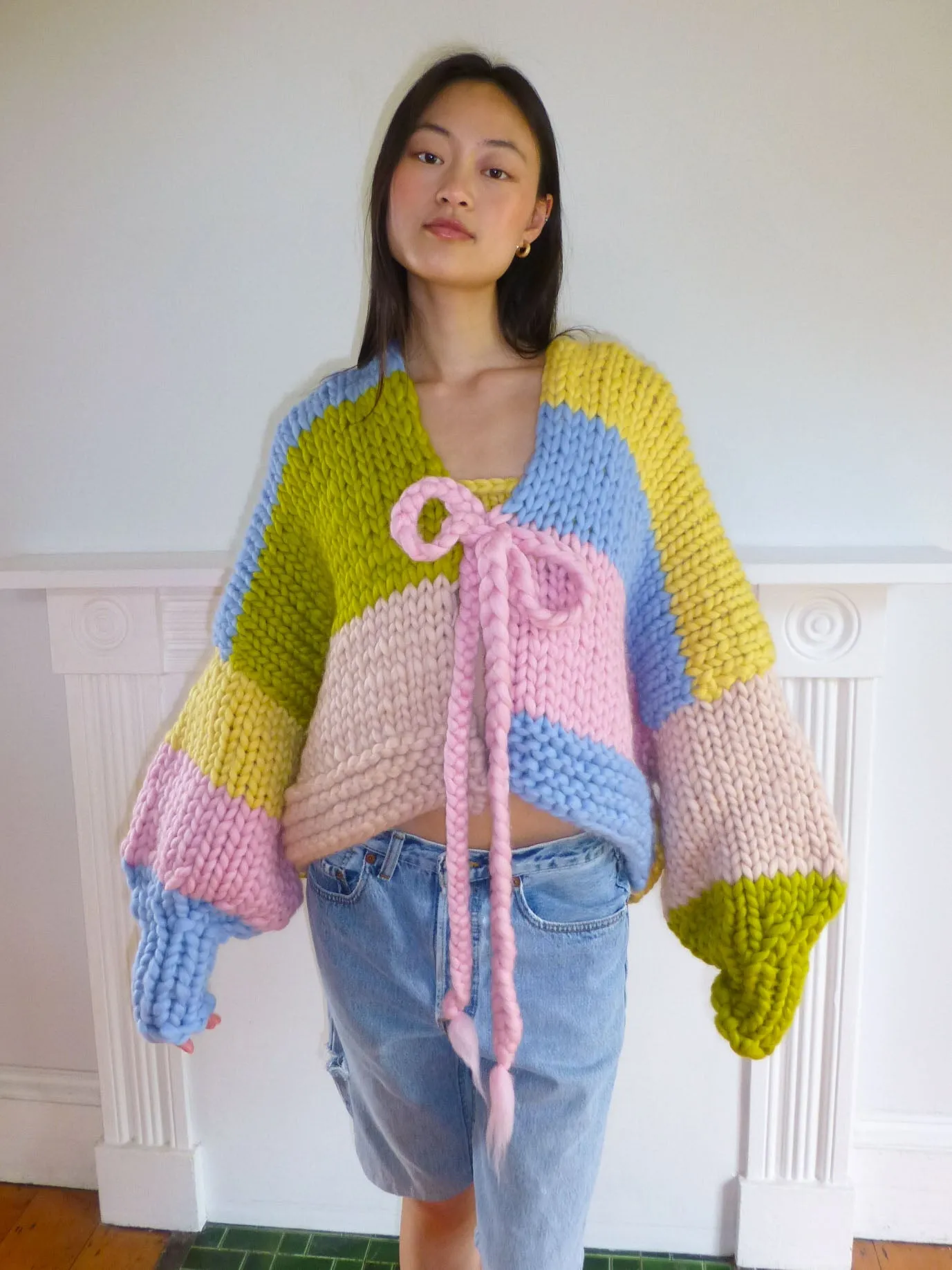 Joy Chunky Knit Cardigan sold by Hope Macaulay product image thumbnail 4
