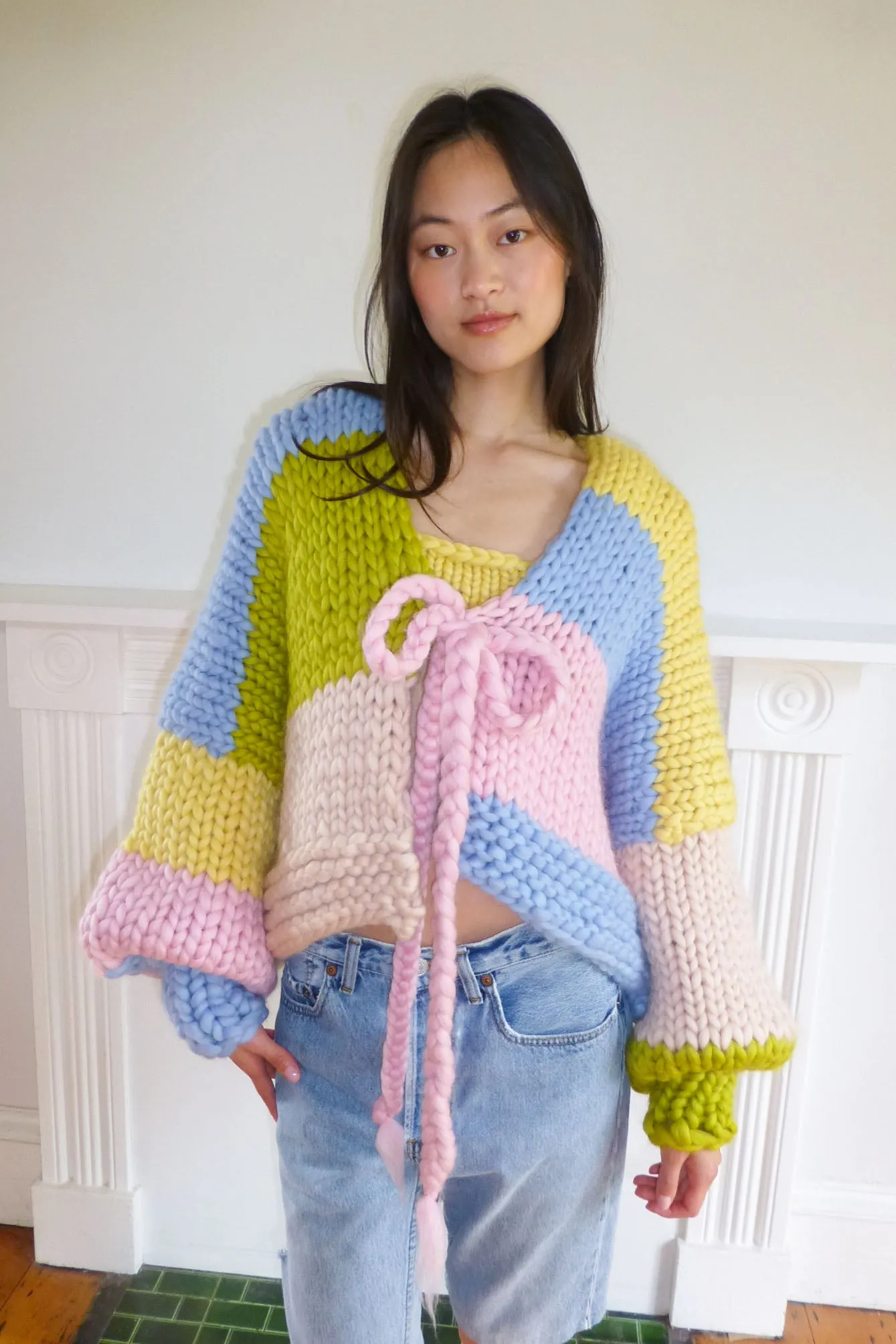Joy Chunky Knit Cardigan sold by Hope Macaulay product image thumbnail 5
