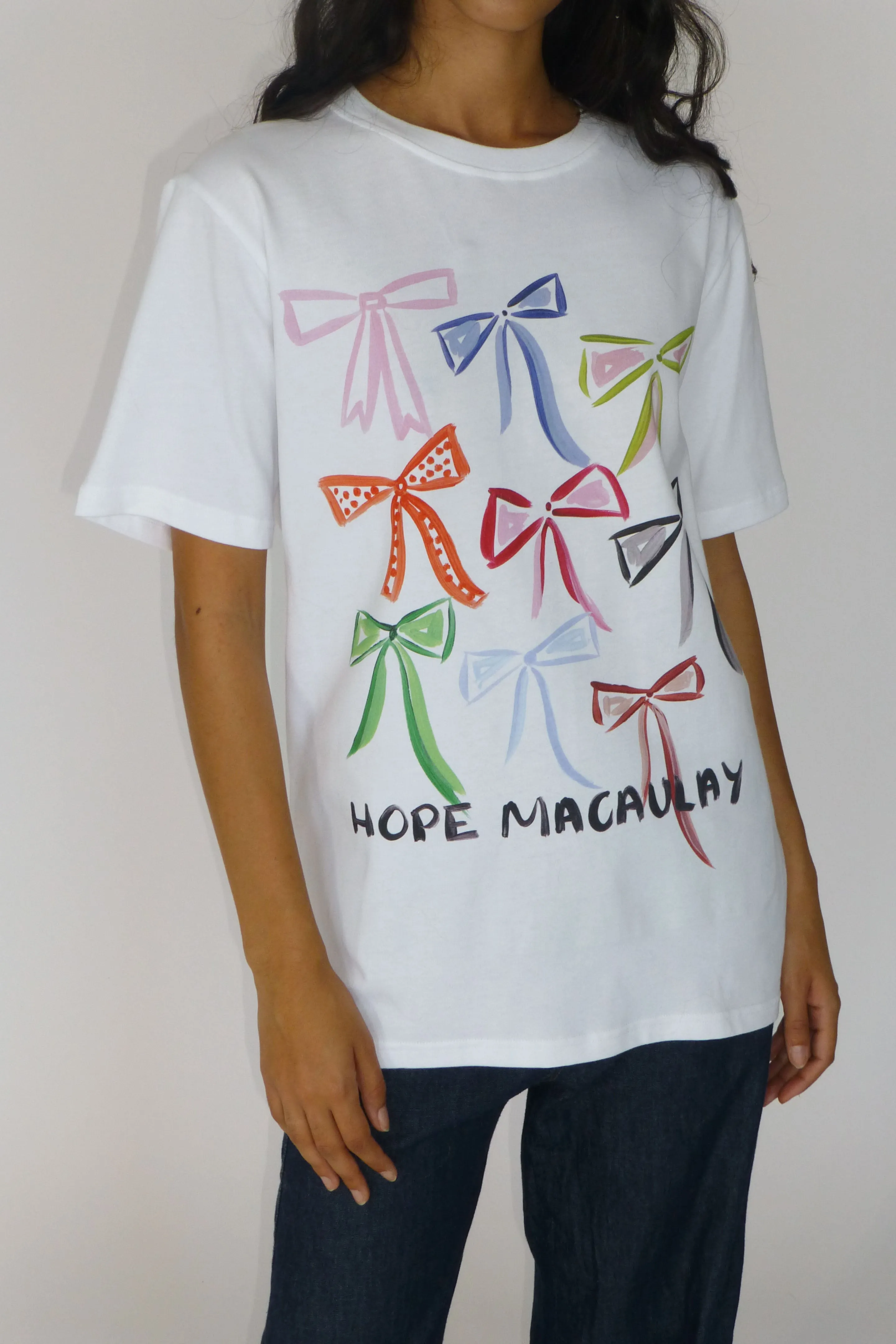 Colourful Bow T-shirt S (Sample) sold by Hope Macaulay product image thumbnail 2