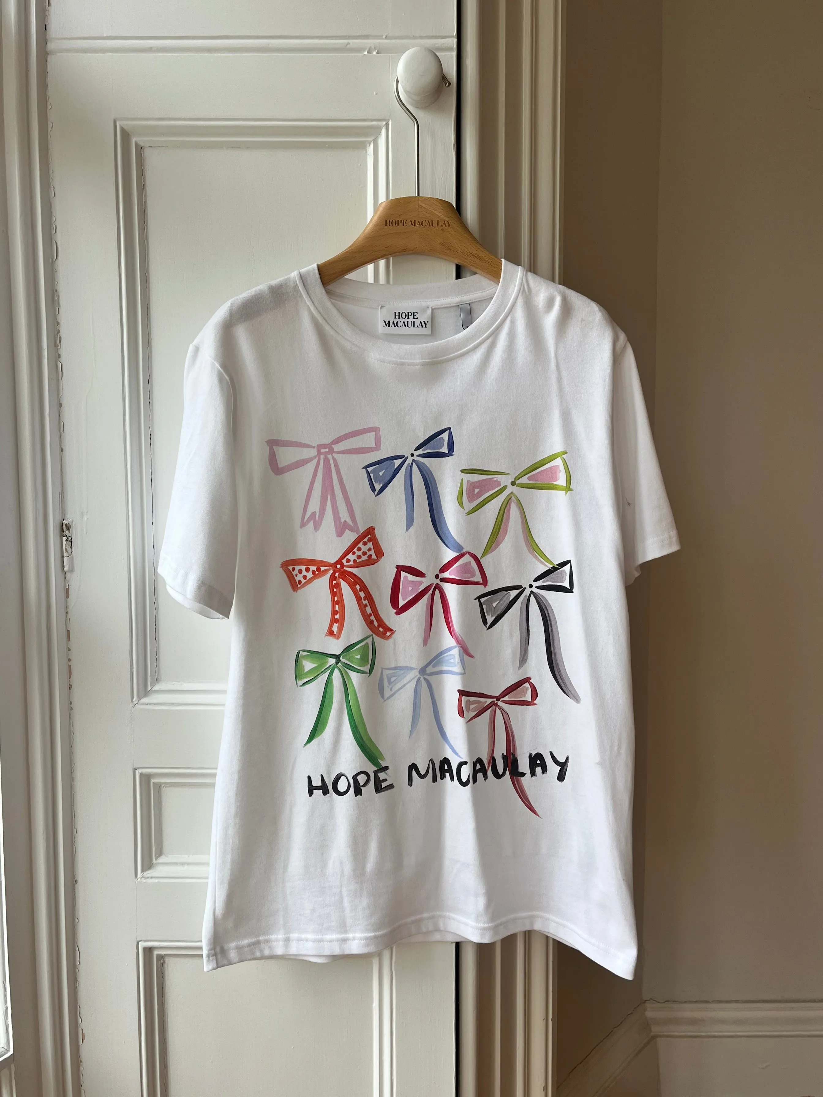 Colourful Bow T-shirt S (Sample) sold by Hope Macaulay product image thumbnail 3