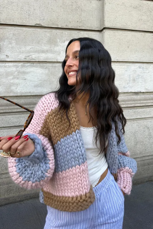 Noa Chunky Knit Cardigan sold by Hope Macaulay