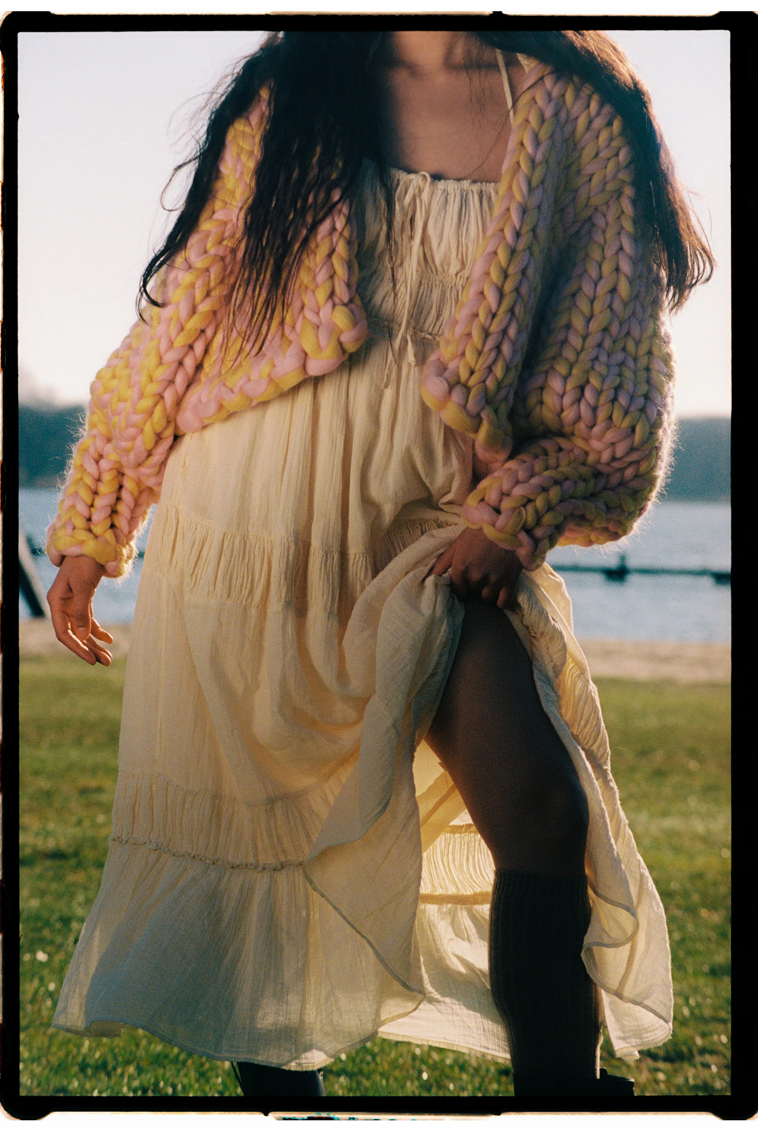 Cecilia Colossal Knit Cardigan sold by Hope Macaulay product image thumbnail 4