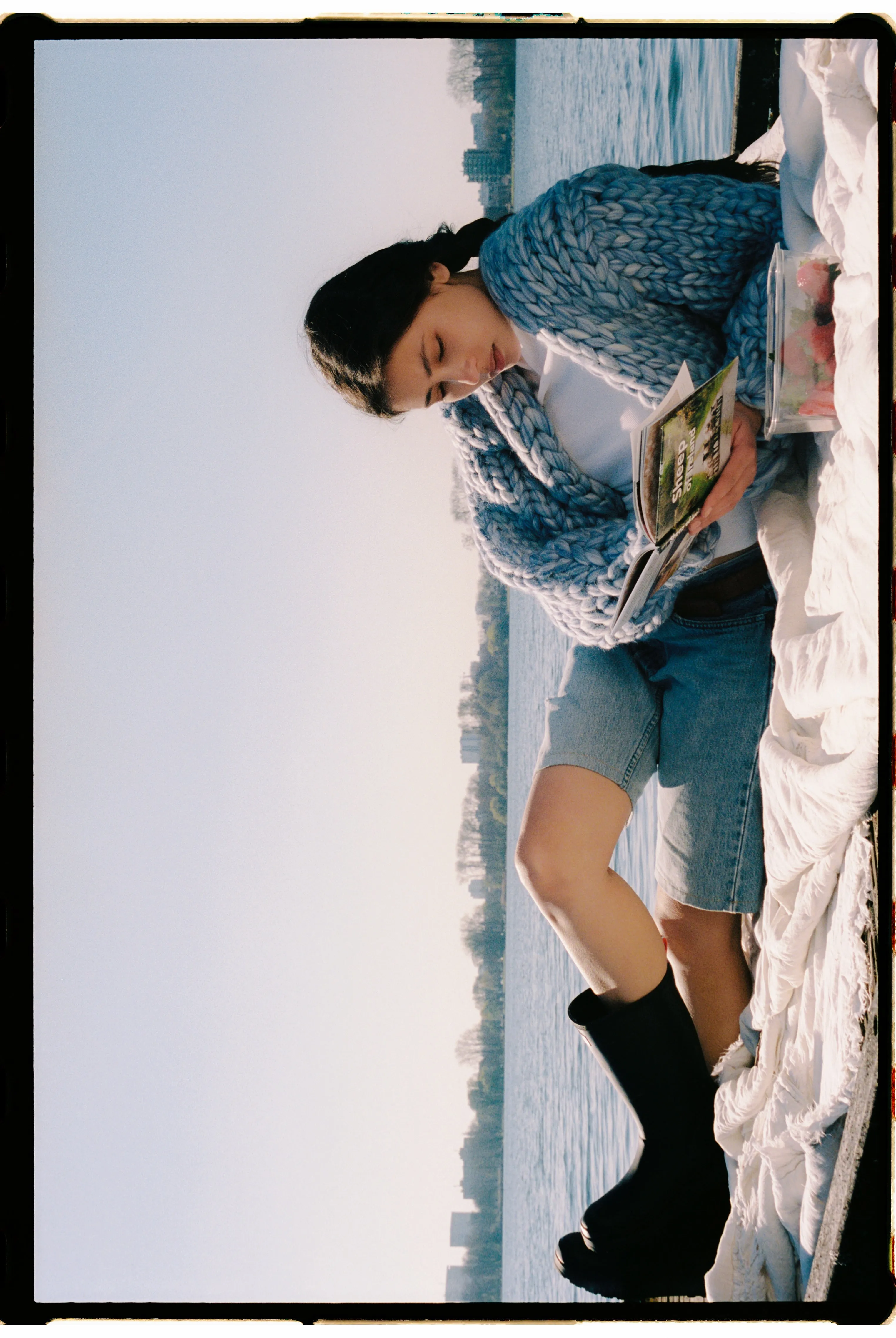 Celeste Colossal Knit Cardigan sold by Hope Macaulay product image thumbnail 4