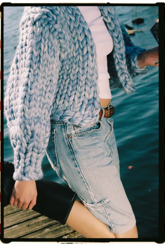 Celeste Colossal Knit Cardigan sold by Hope Macaulay