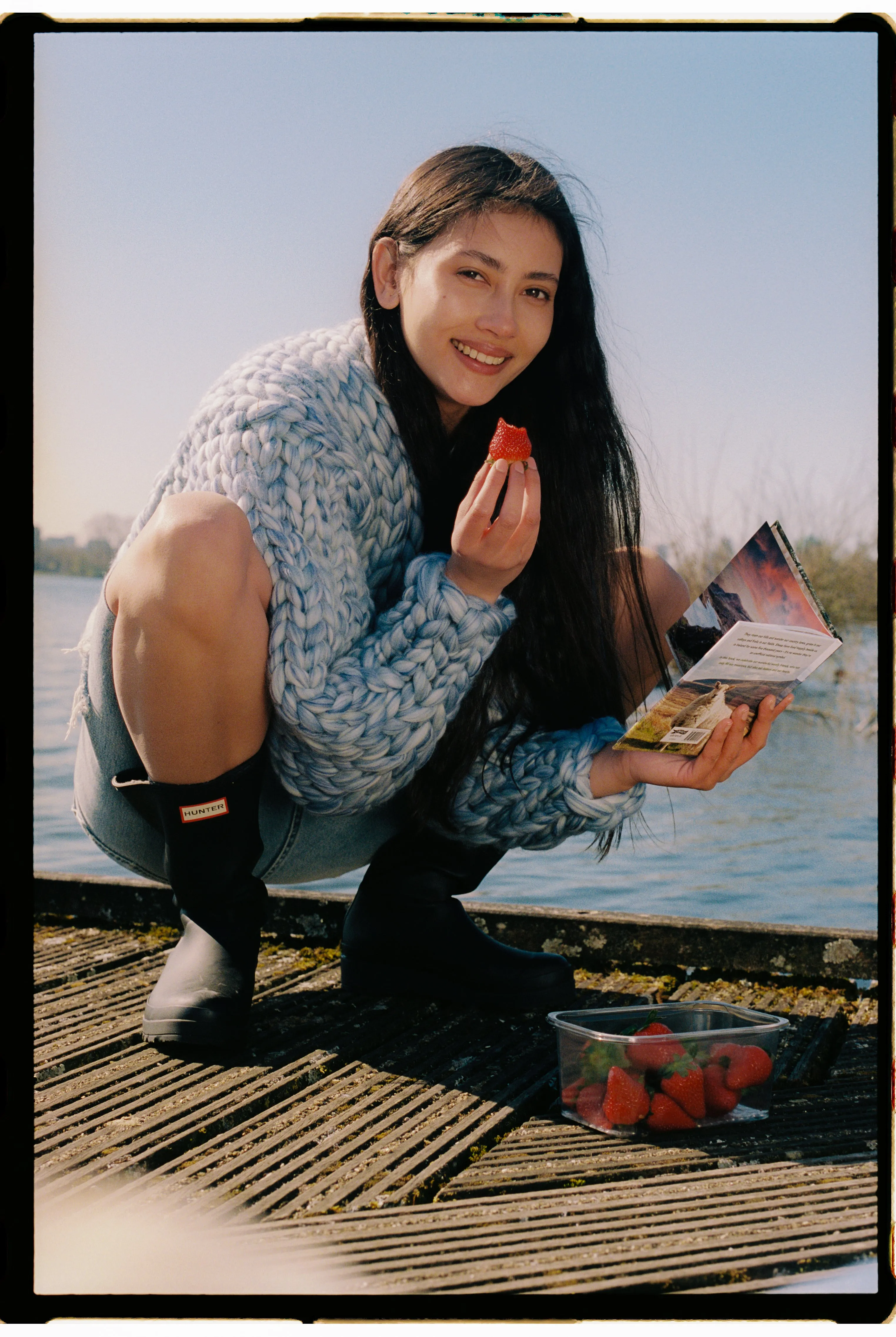 Celeste Colossal Knit Cardigan sold by Hope Macaulay product image thumbnail 5