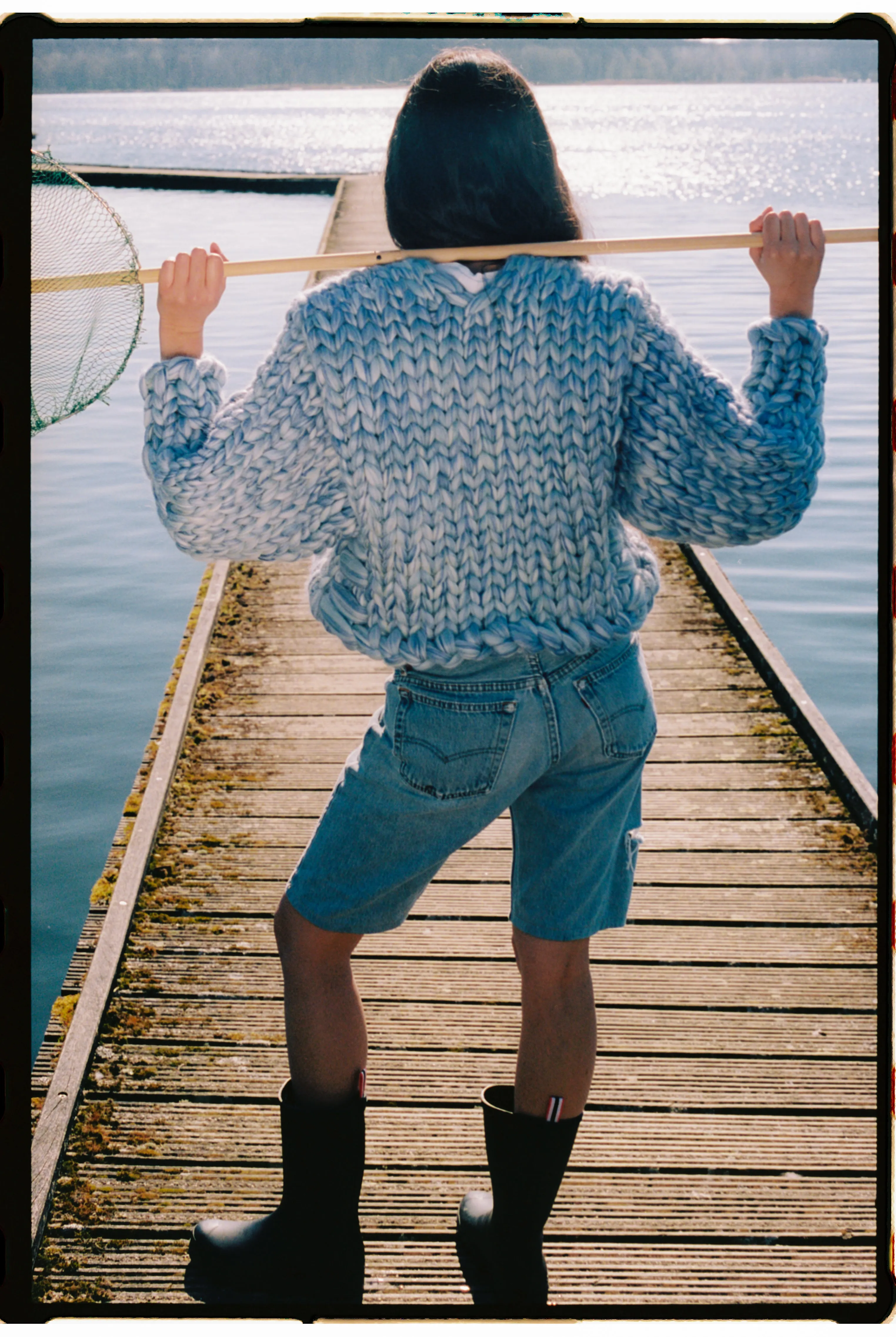 Celeste Colossal Knit Cardigan sold by Hope Macaulay product image thumbnail 3