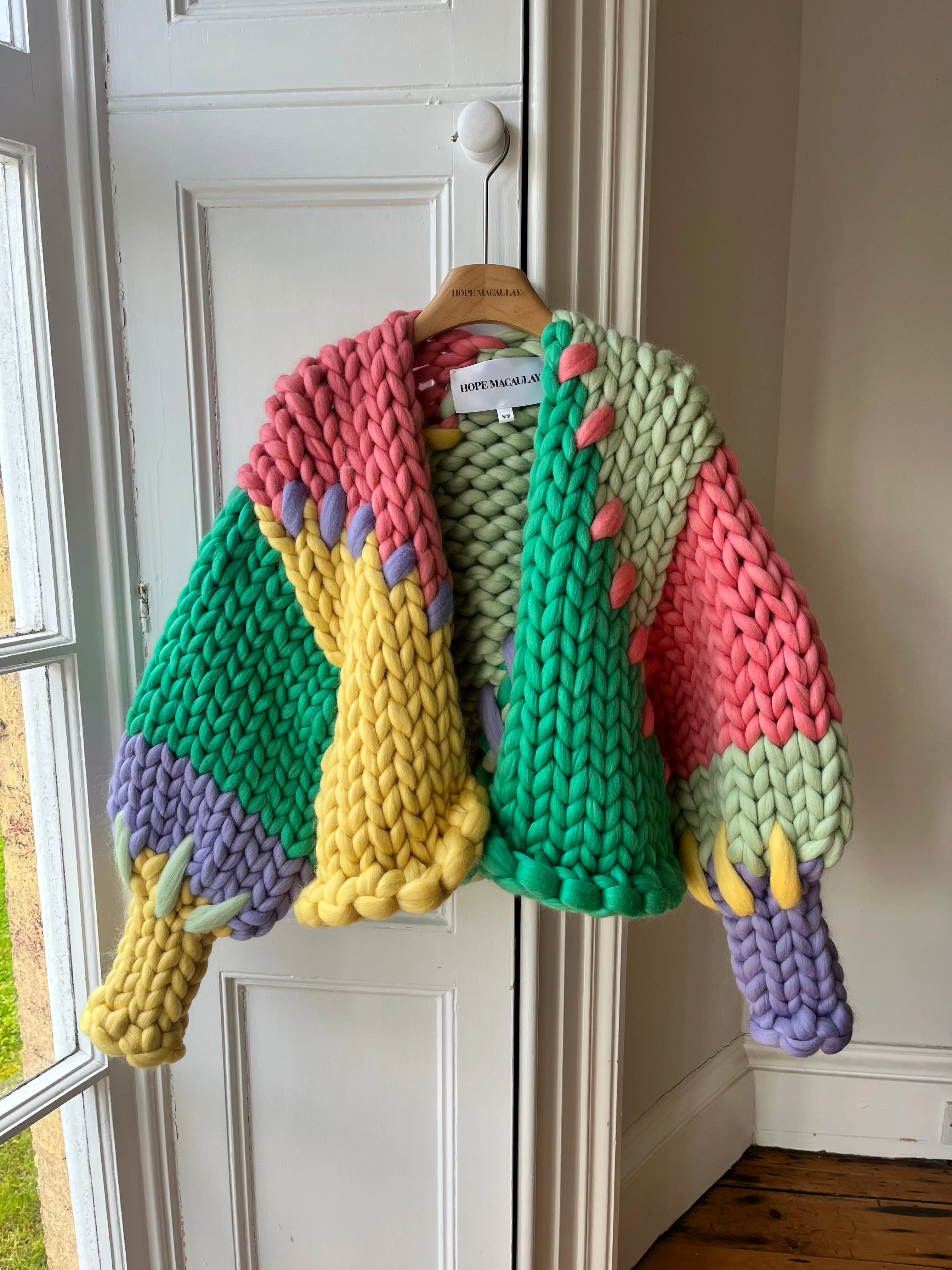 1of1 Diagonal Colossal Knit Cardigan (Sample) sold by Hope Macaulay