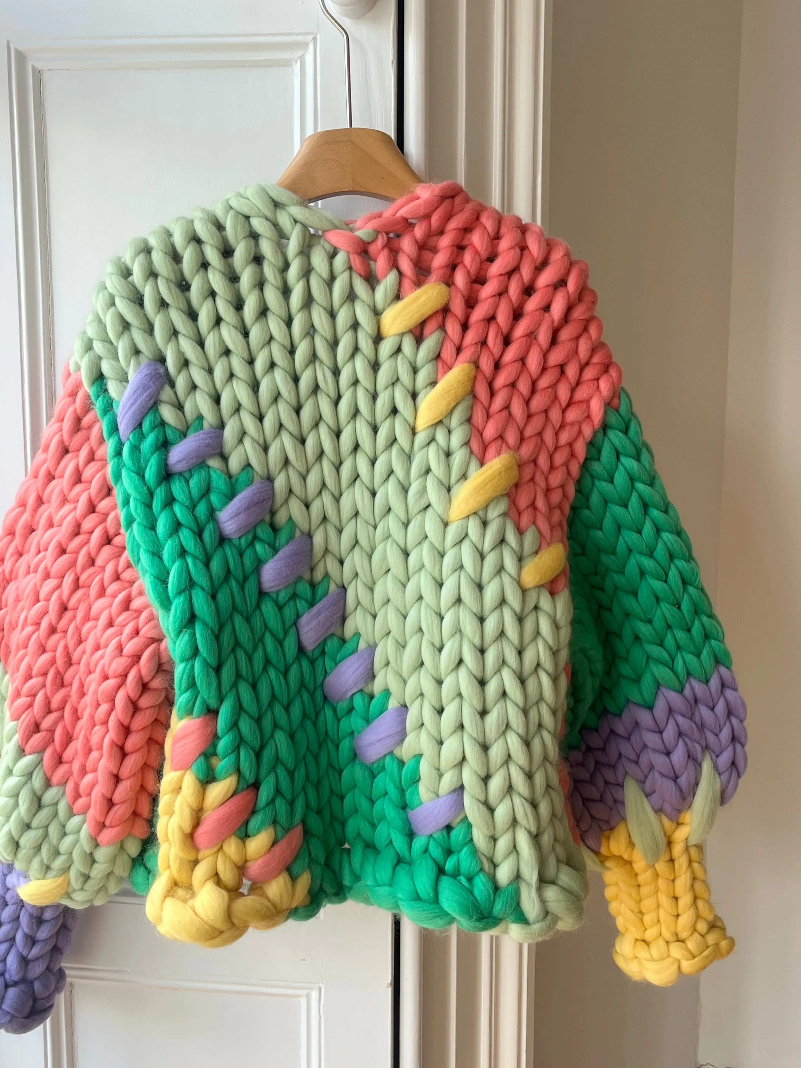 1of1 Diagonal Colossal Knit Cardigan (Sample) sold by Hope Macaulay product image thumbnail 4