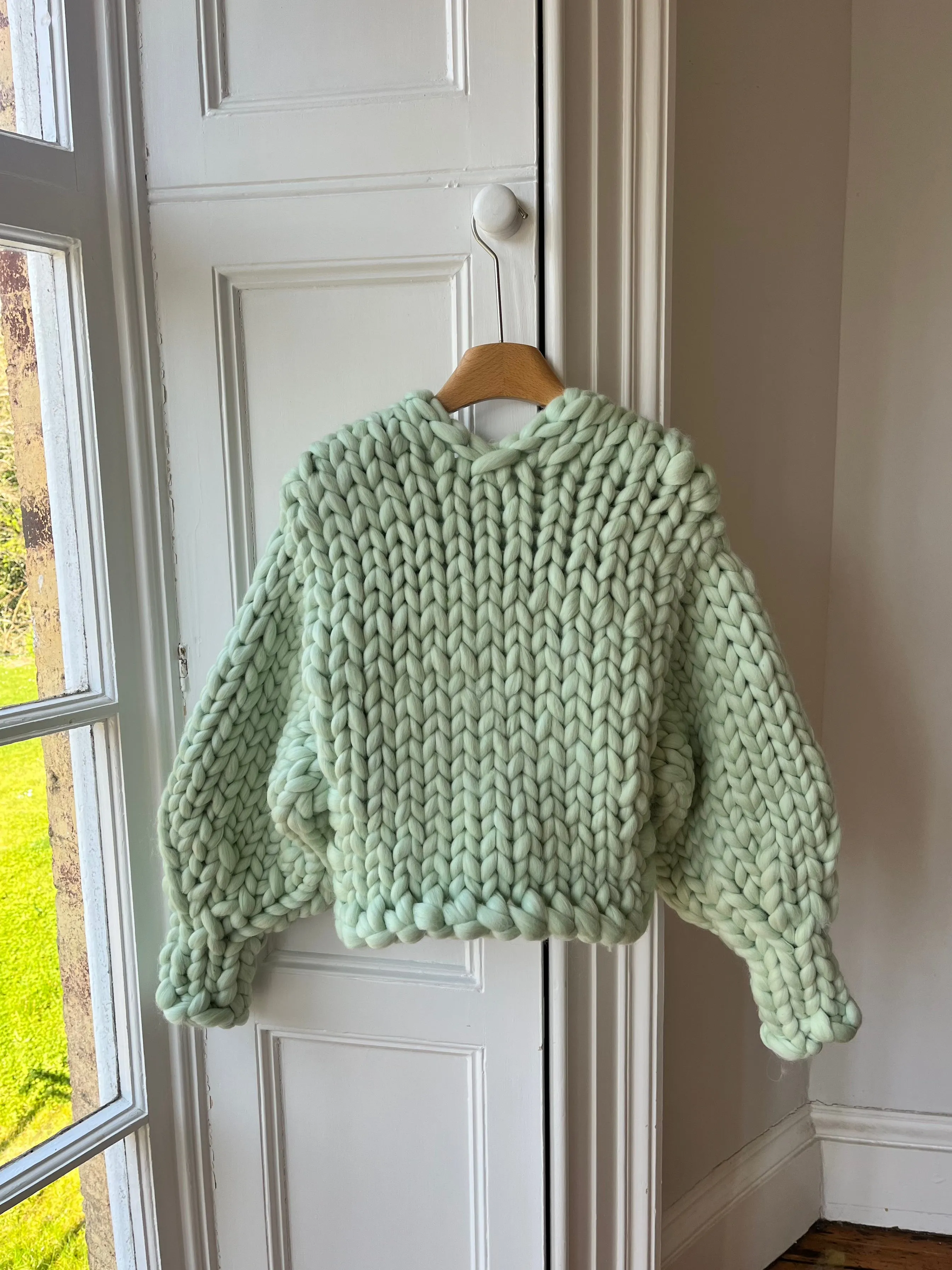 1of1 Mint Colossal Knit Cardigan (Merino Wool Sample) sold by Hope Macaulay product image thumbnail 4