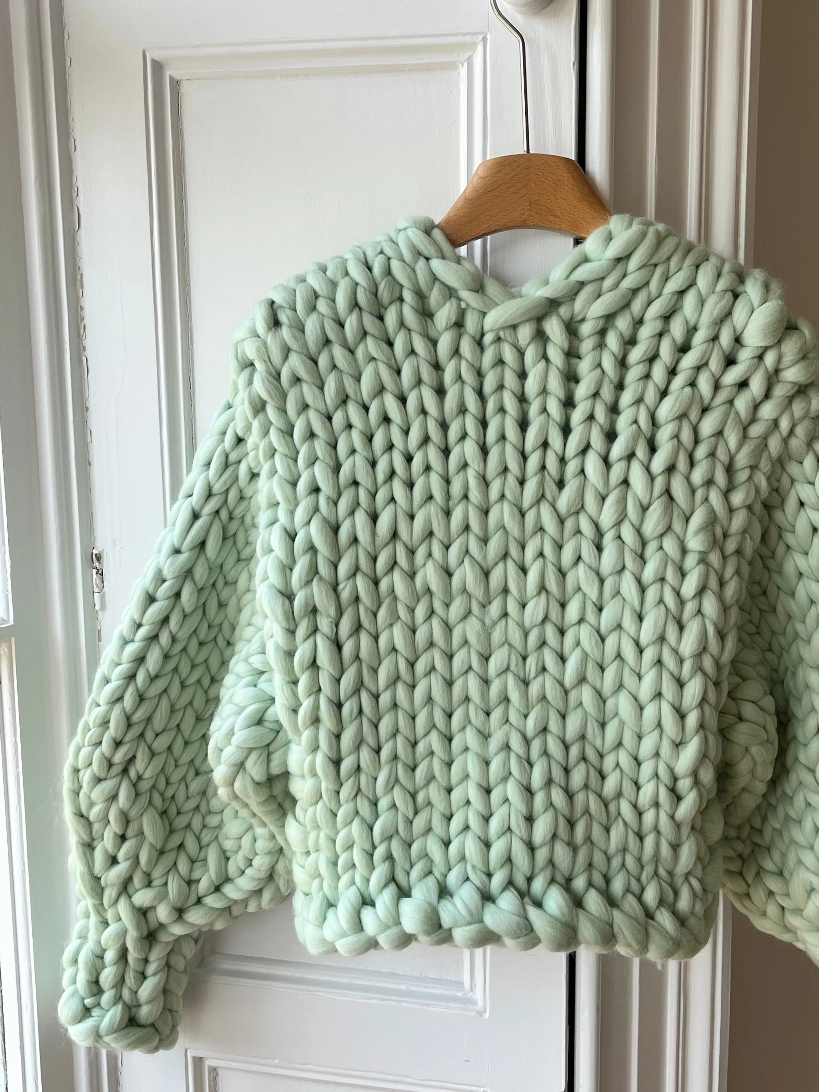 1of1 Mint Colossal Knit Cardigan (Merino Wool Sample) sold by Hope Macaulay product image thumbnail 3