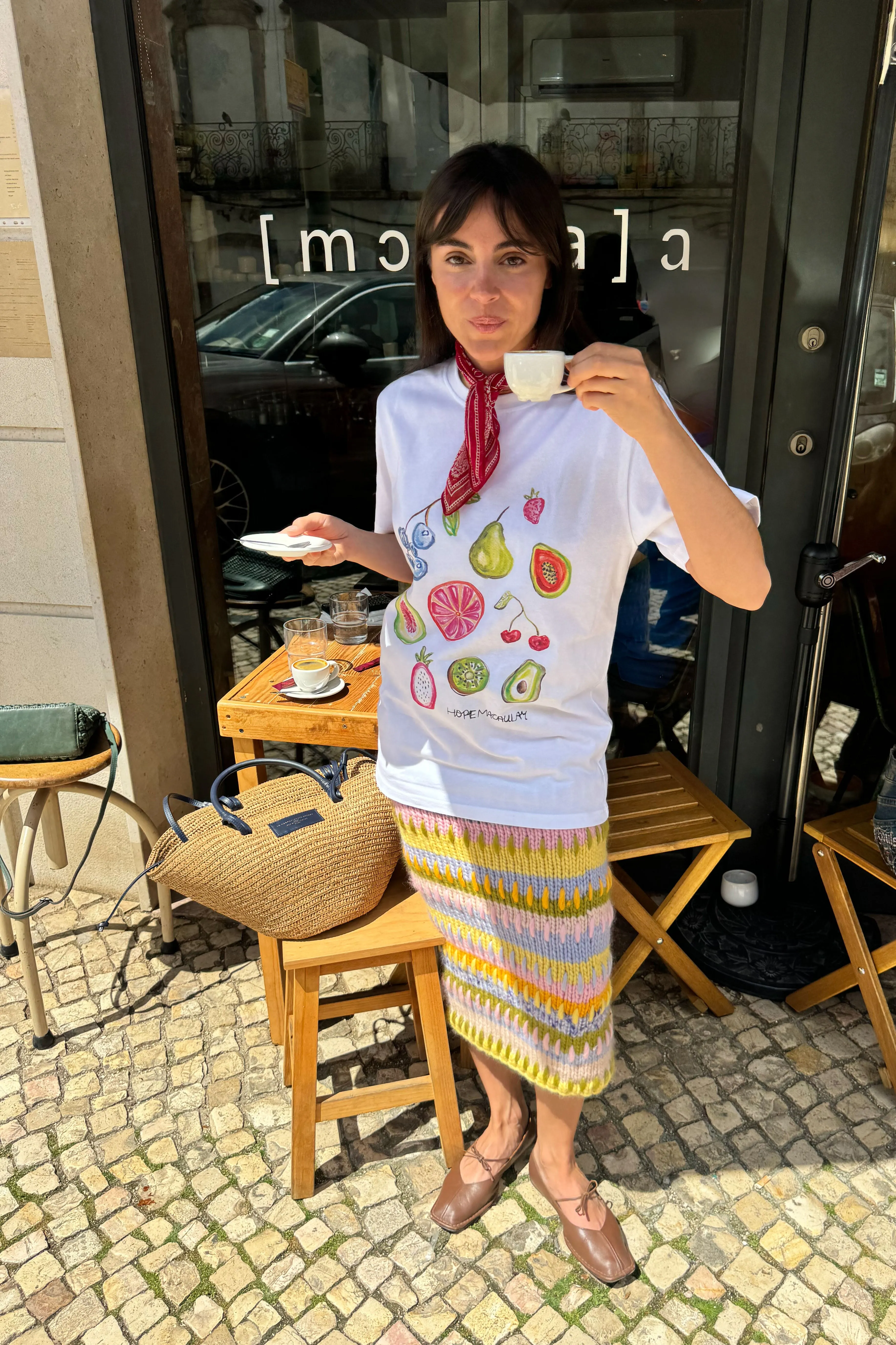 Fruit Salad Oversized T-Shirt sold by Hope Macaulay product image thumbnail 5