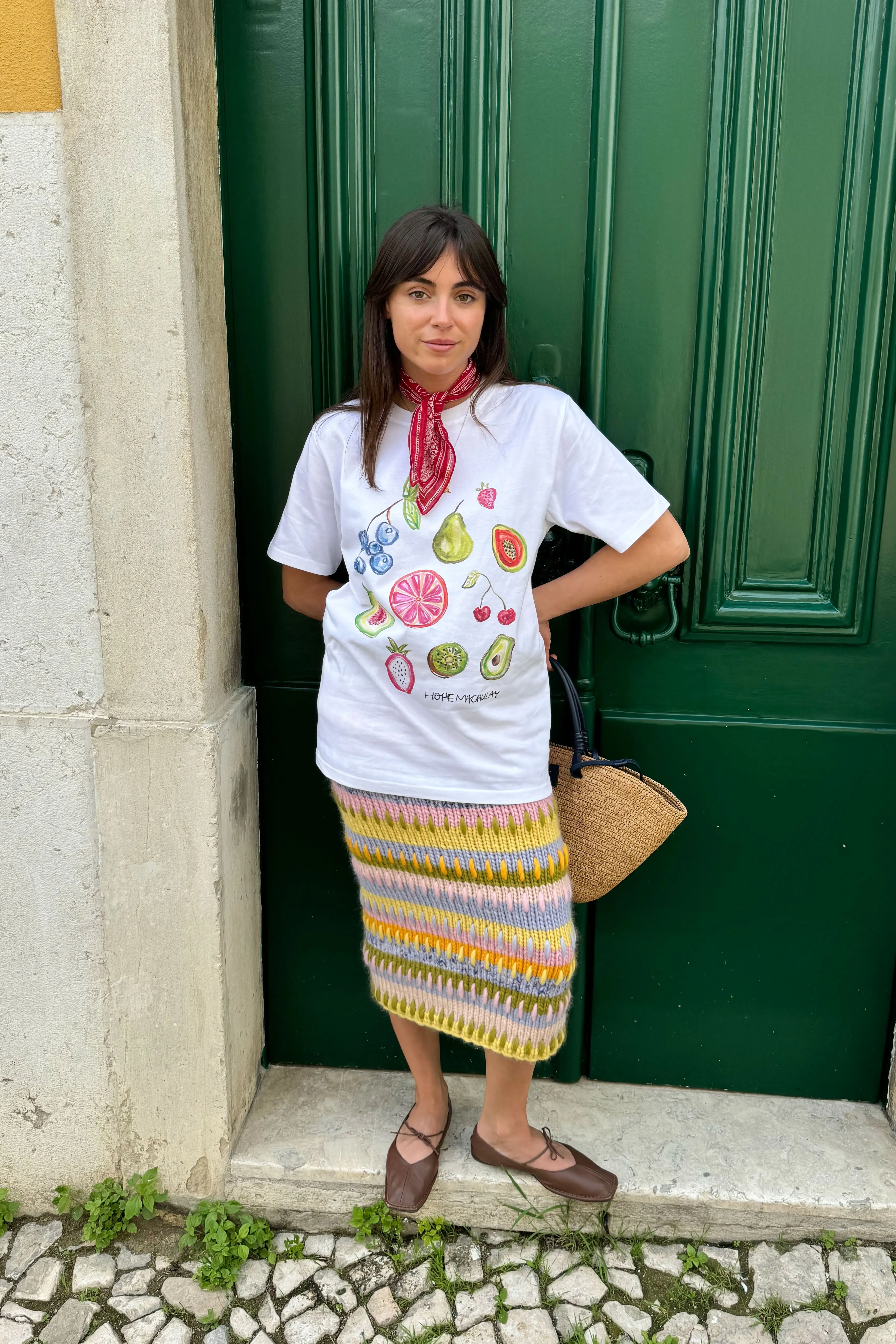 Fruit Salad Oversized T-Shirt sold by Hope Macaulay product image thumbnail 4