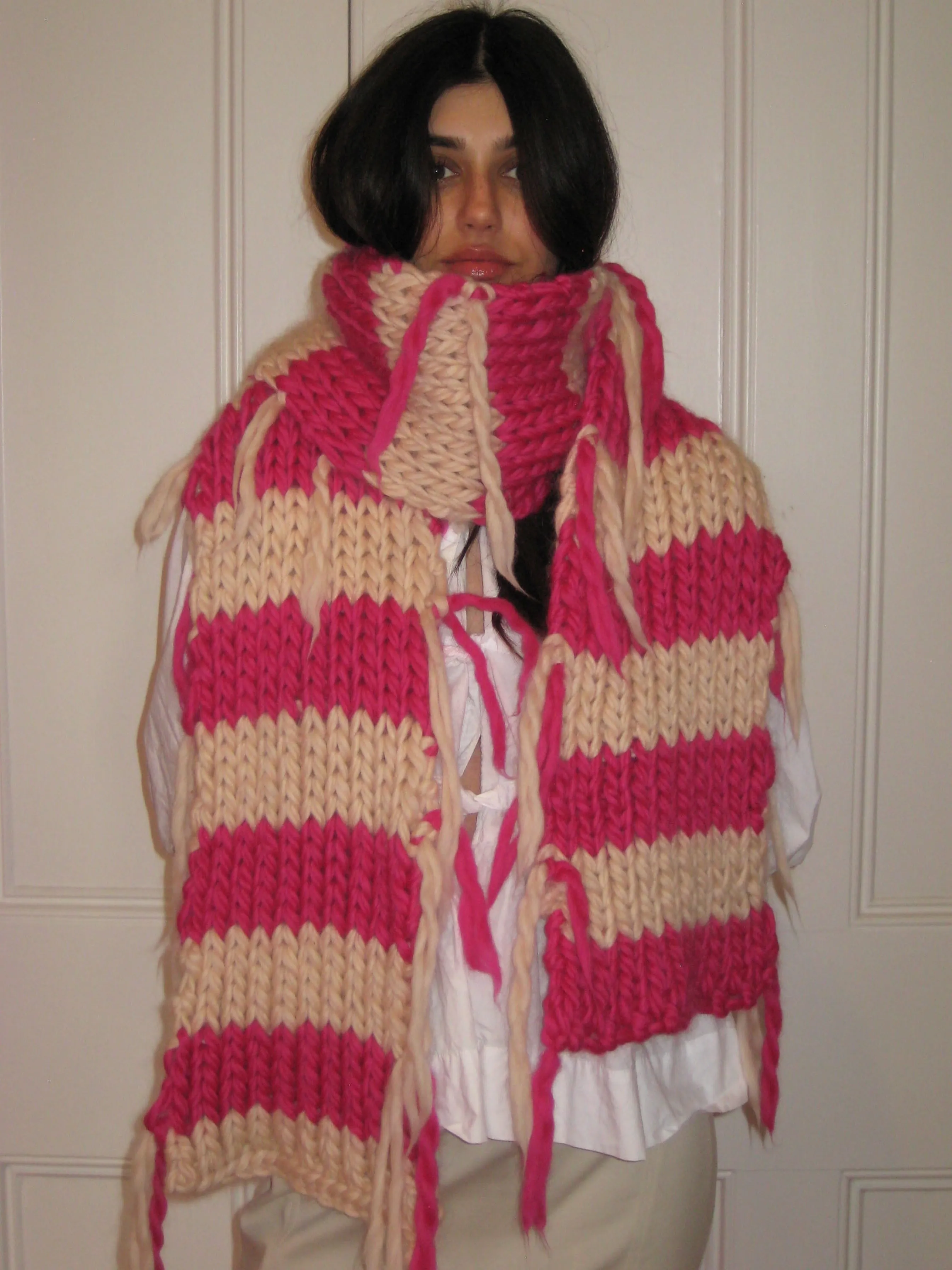 Penelope Chunky Knit Scarf (Sample) sold by Hope Macaulay product image thumbnail 4