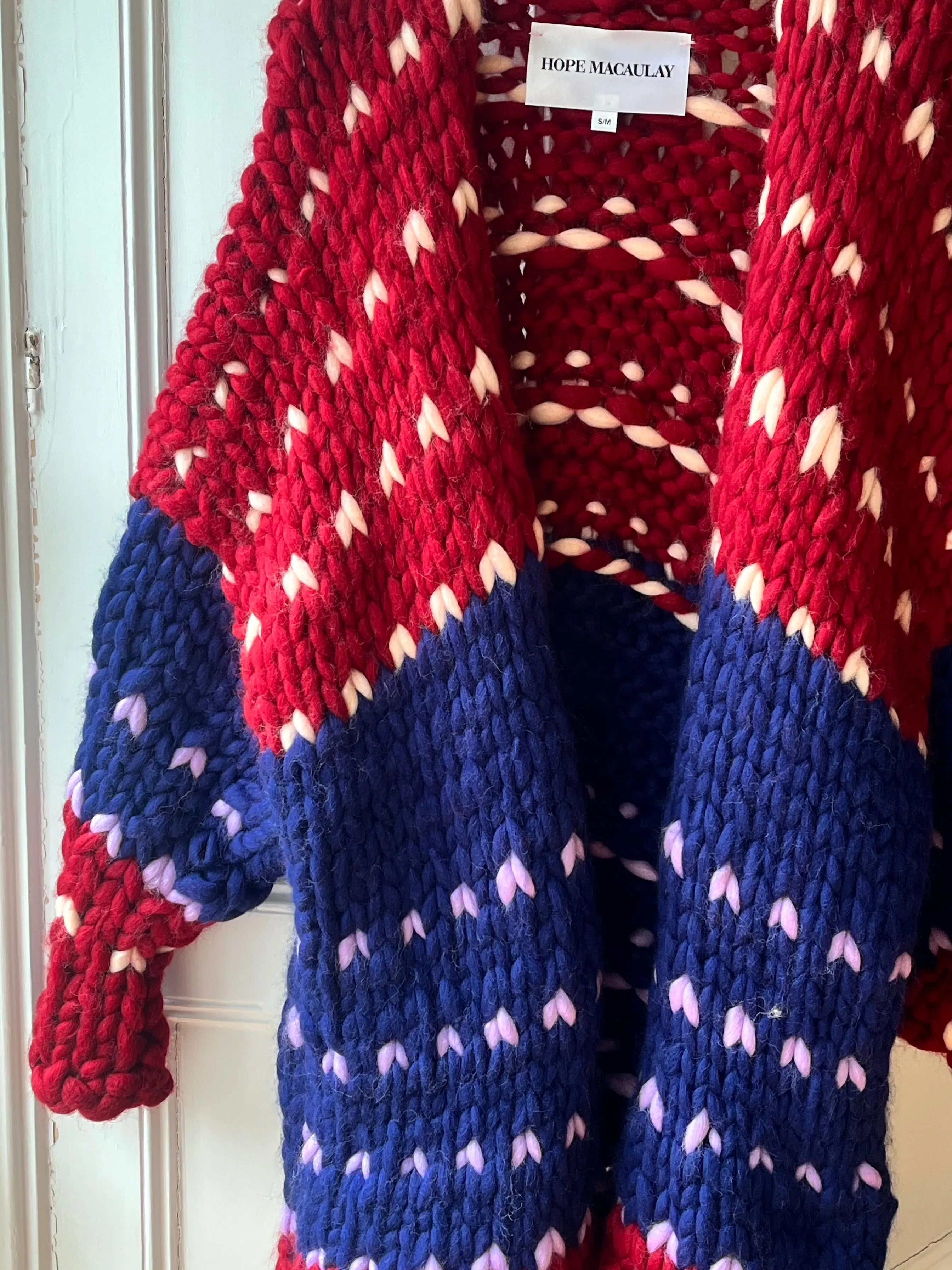 Wren Midi Chunky Knit Cardigan S/M (Sample) sold by Hope Macaulay product image thumbnail 2