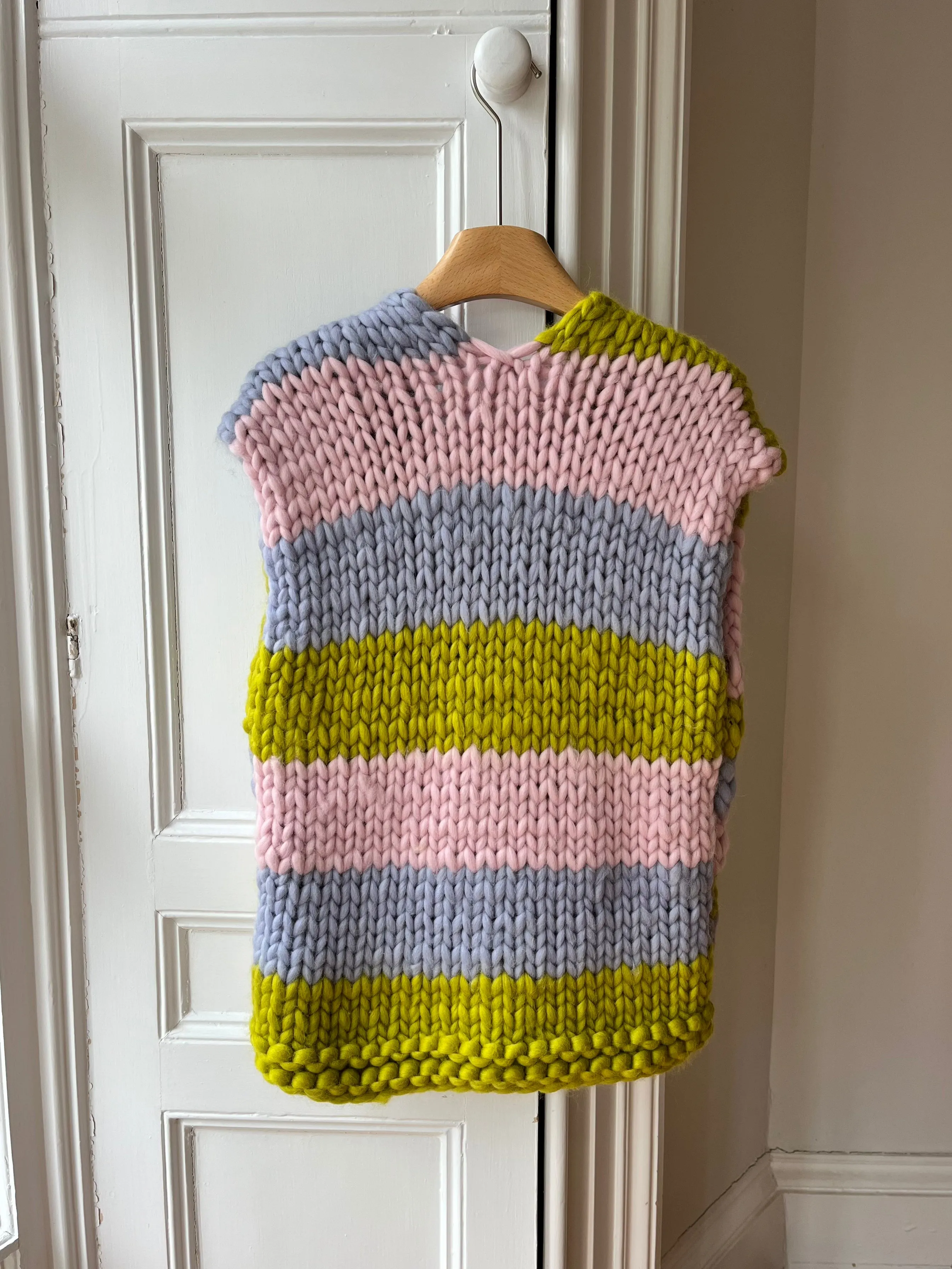 1of1 Stripe Chunky Knit Vest S/M (Sample) sold by Hope Macaulay product image thumbnail 3