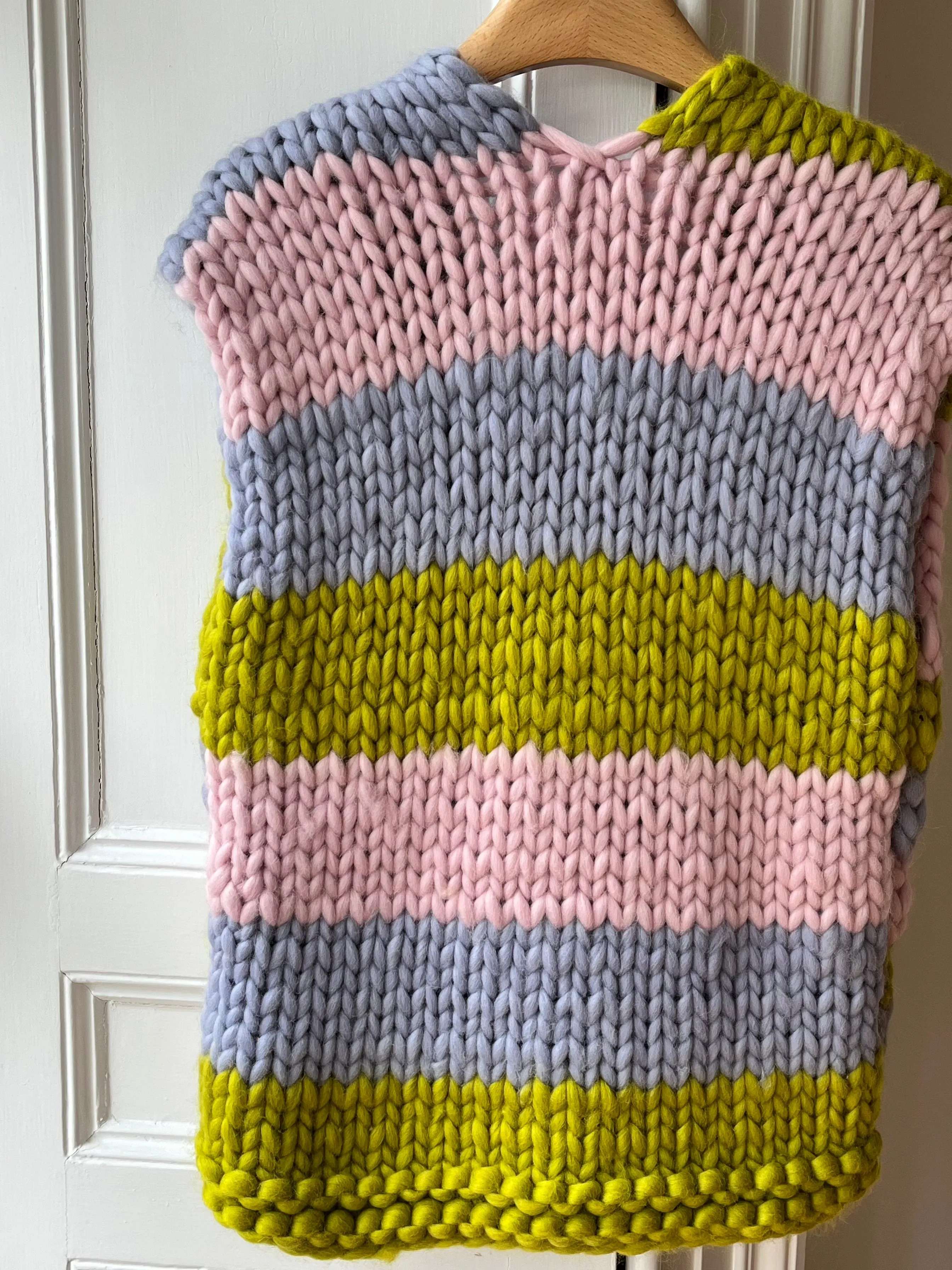 1of1 Stripe Chunky Knit Vest S/M (Sample) sold by Hope Macaulay product image thumbnail 4