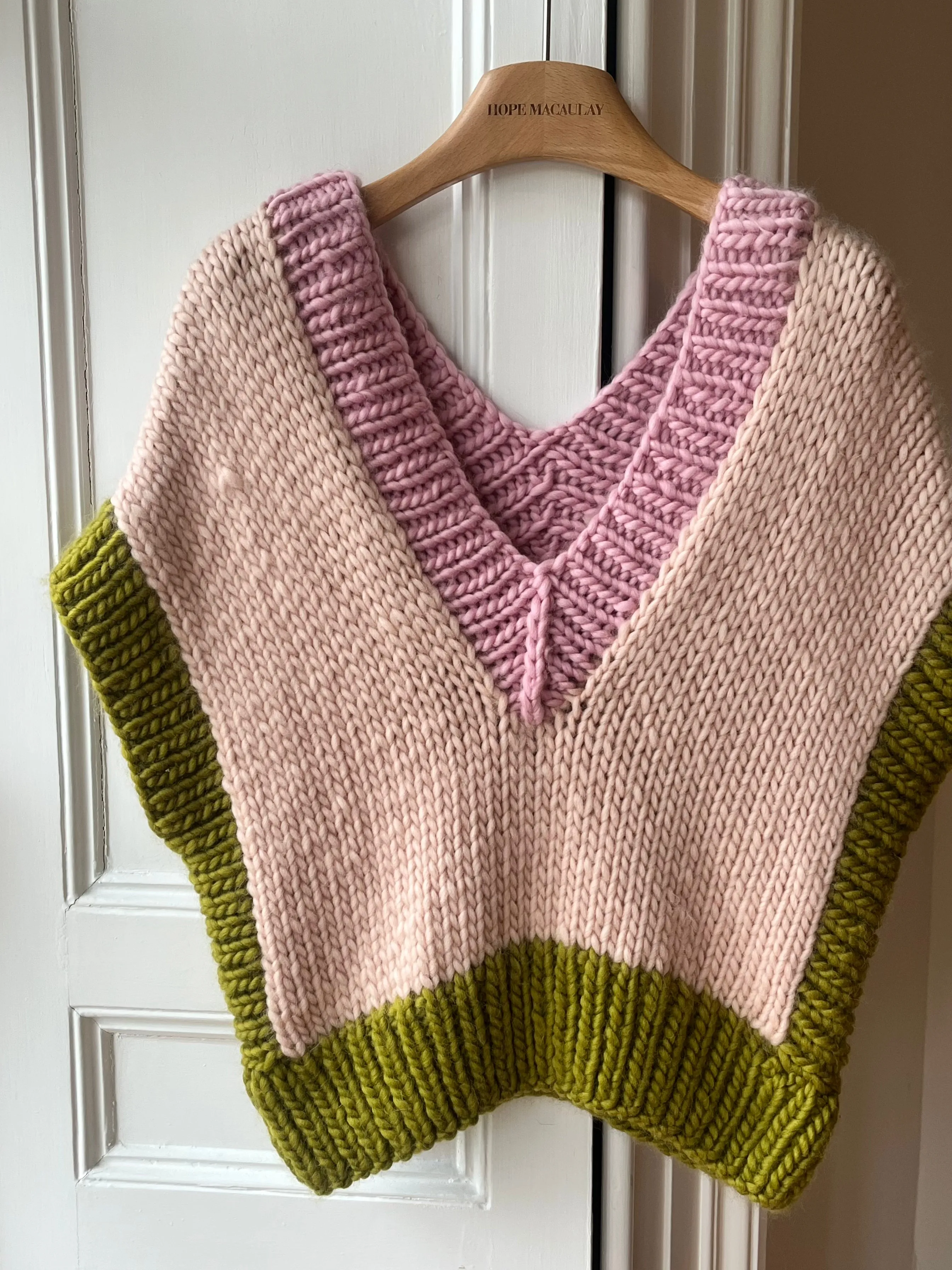 Cream Chunky Knit Vest (Sample) sold by Hope Macaulay product image thumbnail 2