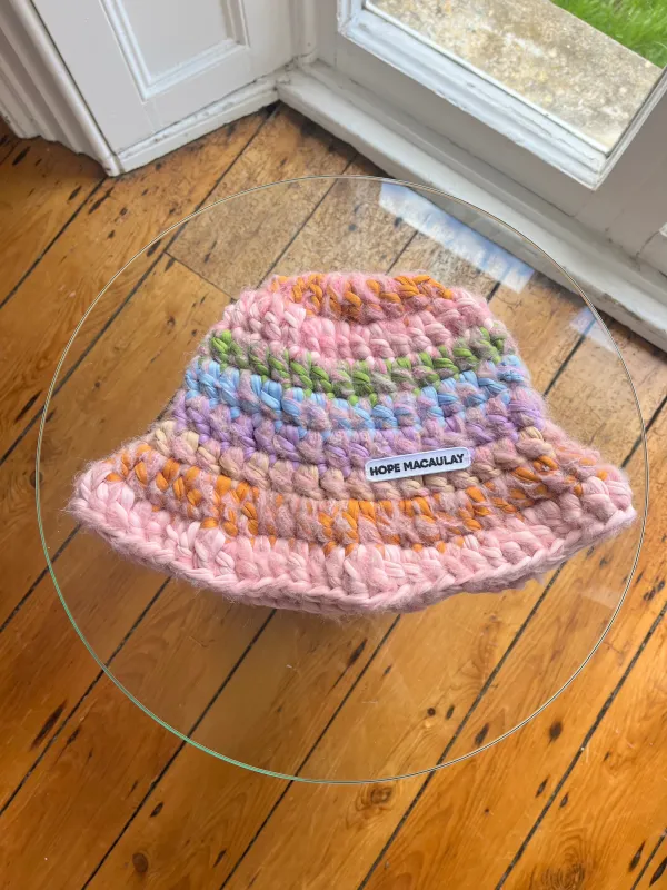 1of1 Crochet Bucket Hat (Sample) sold by Hope Macaulay