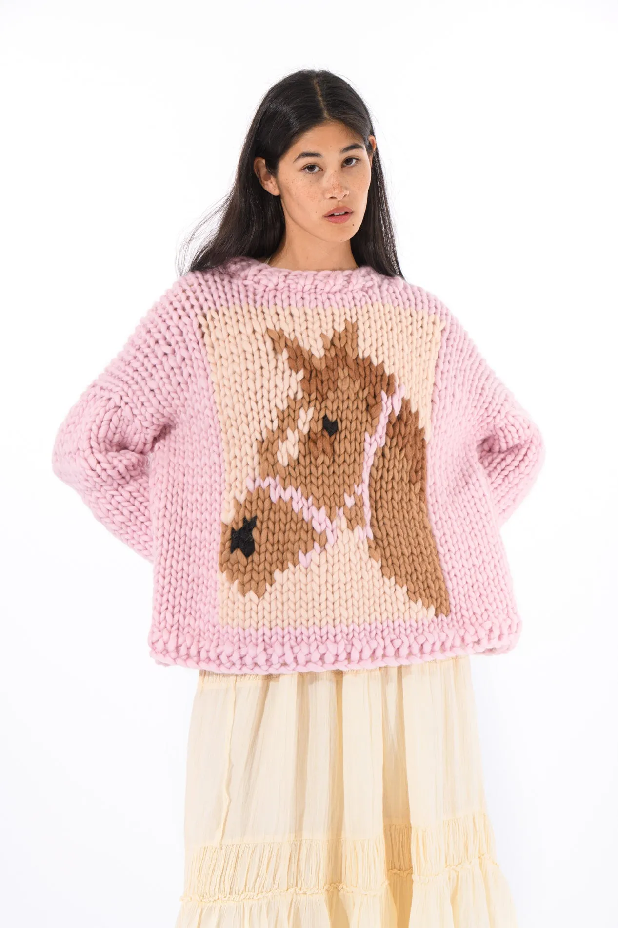 Cowgirl Chunky Knit Sweater sold by Hope Macaulay