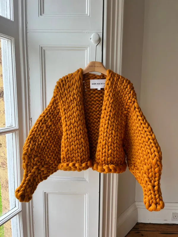 Amber Colossal Knit Cardigan M/L (Limited Edition Wool Sample) sold by Hope Macaulay