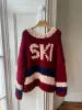 Ski Chunky Knit Sweater S/M (Sample) sold by Hope Macaulay