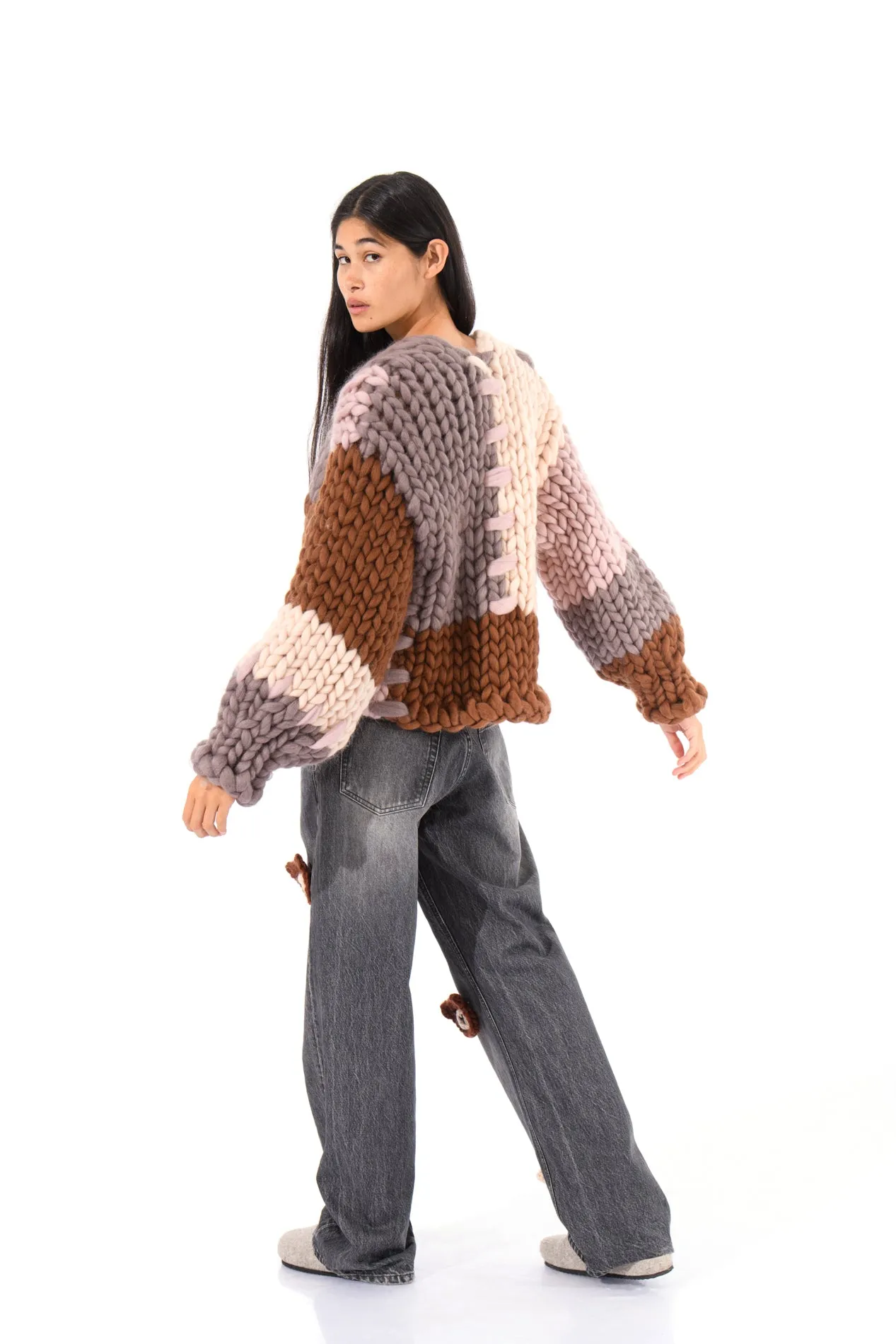 Hazel Colossal Knit Cardigan sold by Hope Macaulay product image thumbnail 5