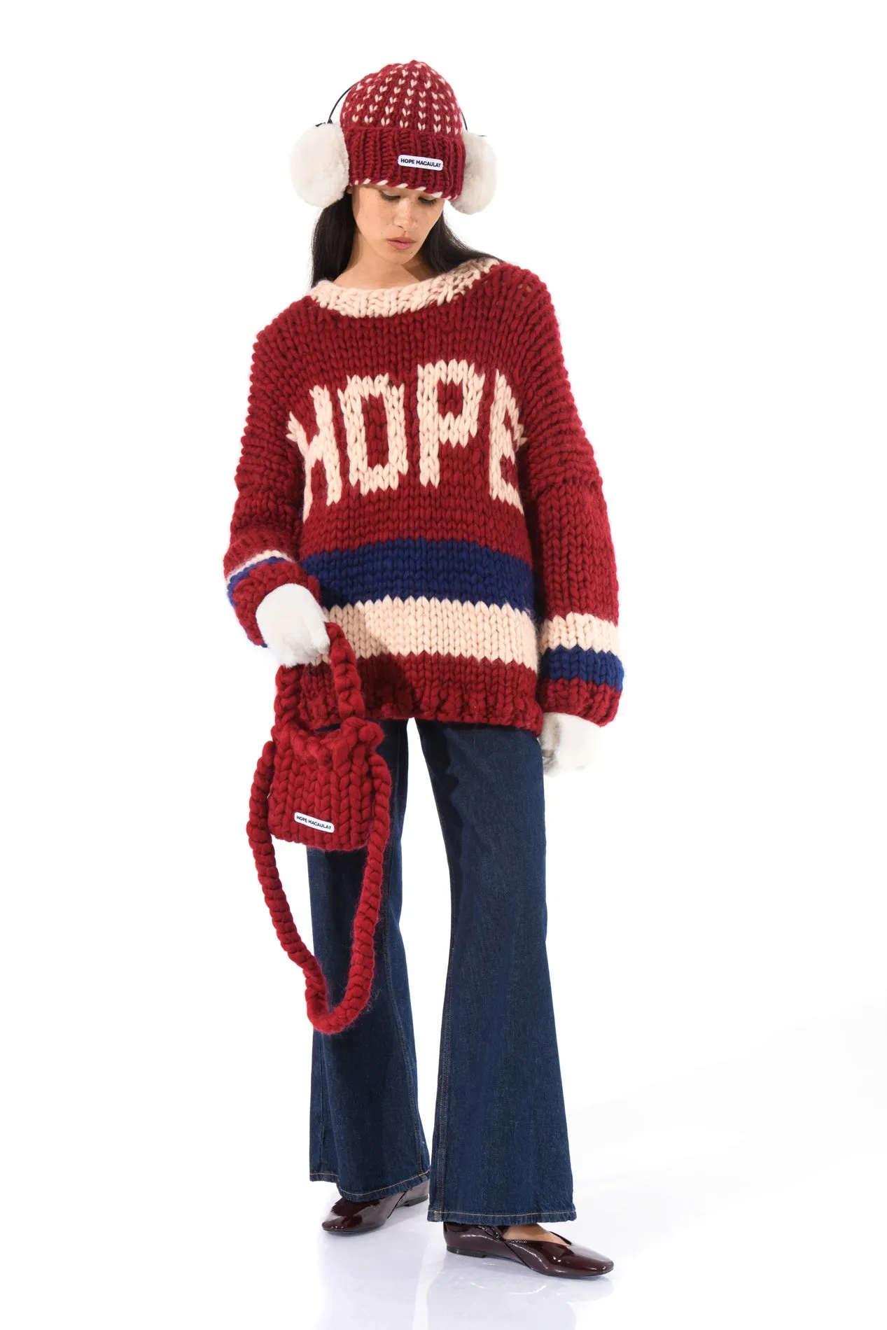 Hope Chunky Knit Sweater sold by Hope Macaulay product image thumbnail 4