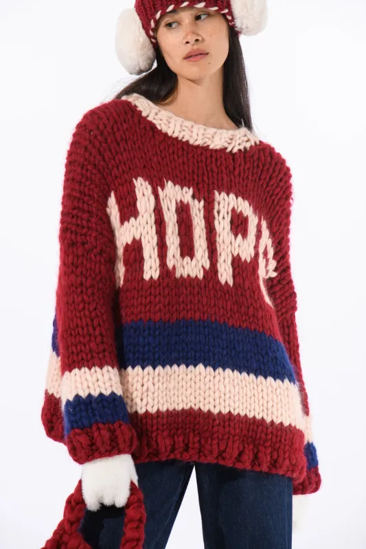 Hope Chunky Knit Sweater sold by Hope Macaulay