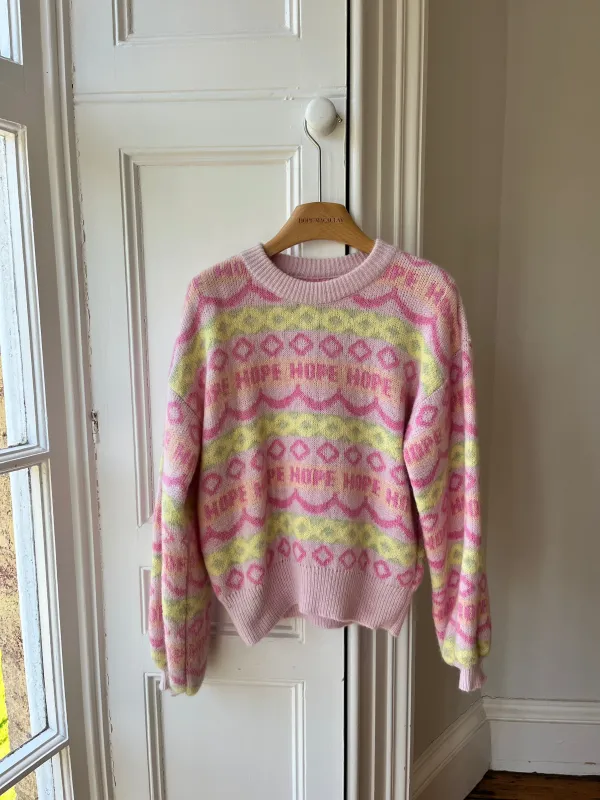 Hope Fair Isle Knit Sweater S (Sample) sold by Hope Macaulay