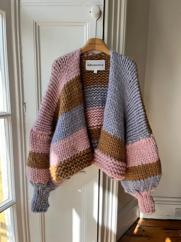 Noa Chunky Knit Cardigan XS/S, S/M (Sample) sold by Hope Macaulay