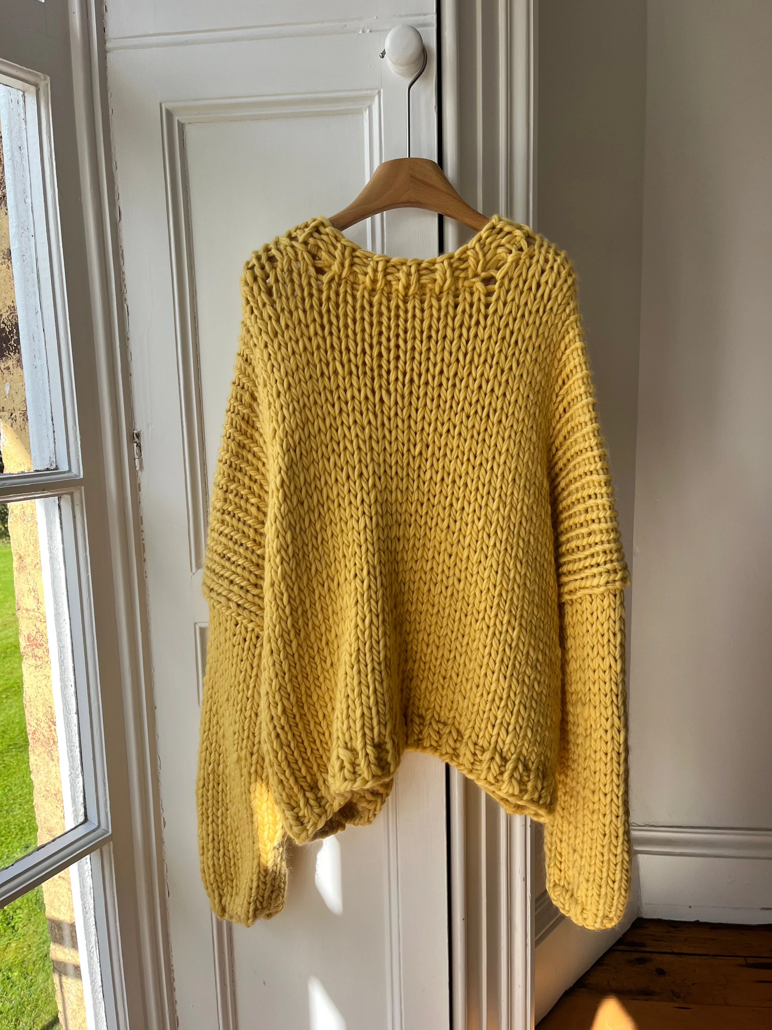 Yellow Bow Chunky Knit Sweater L/XL (Sample) sold by Hope Macaulay product image thumbnail 3