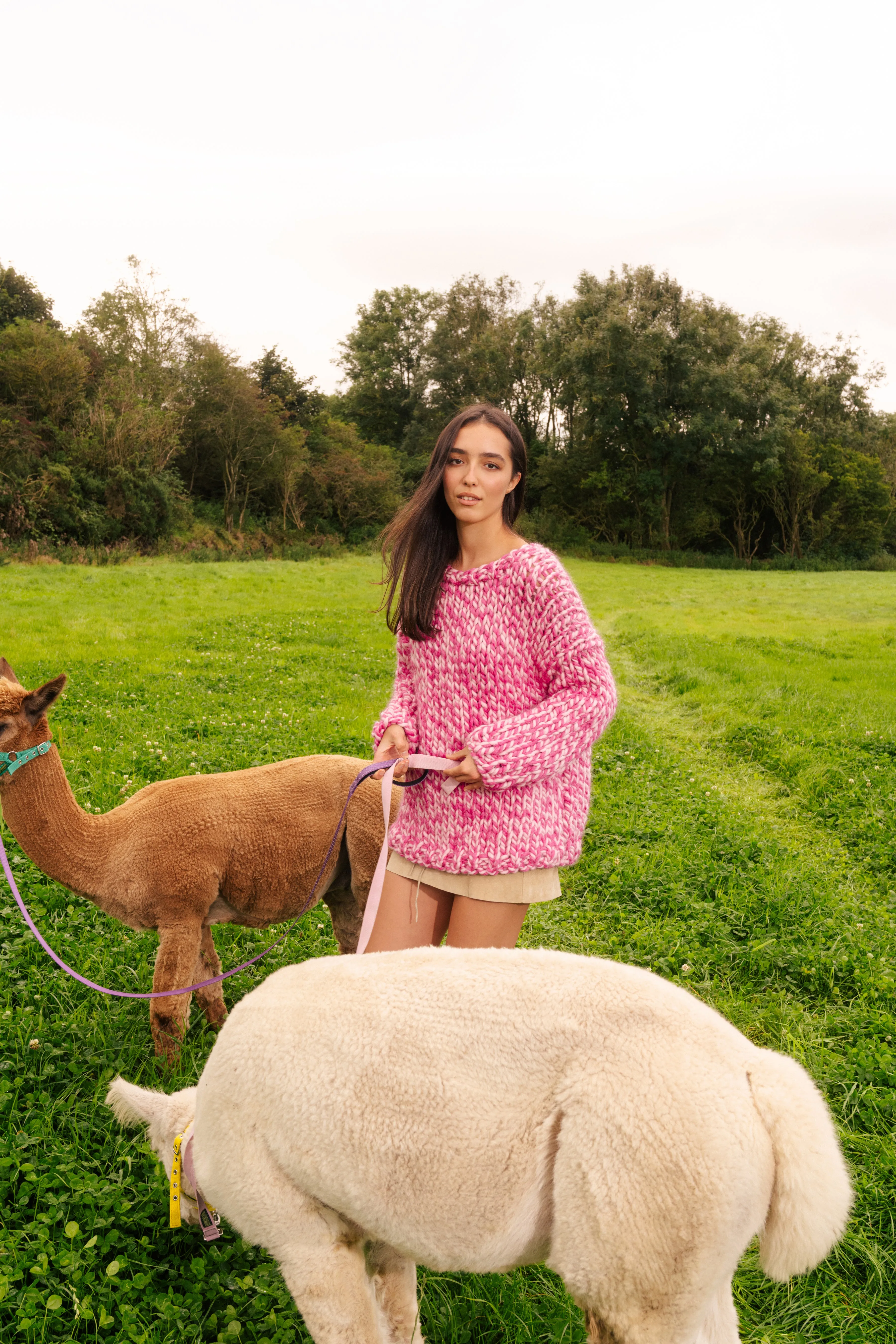 One-of-a-kind Irish Alpaca Chunky Knit Sweater - Mourne sold by Hope Macaulay product image thumbnail 3