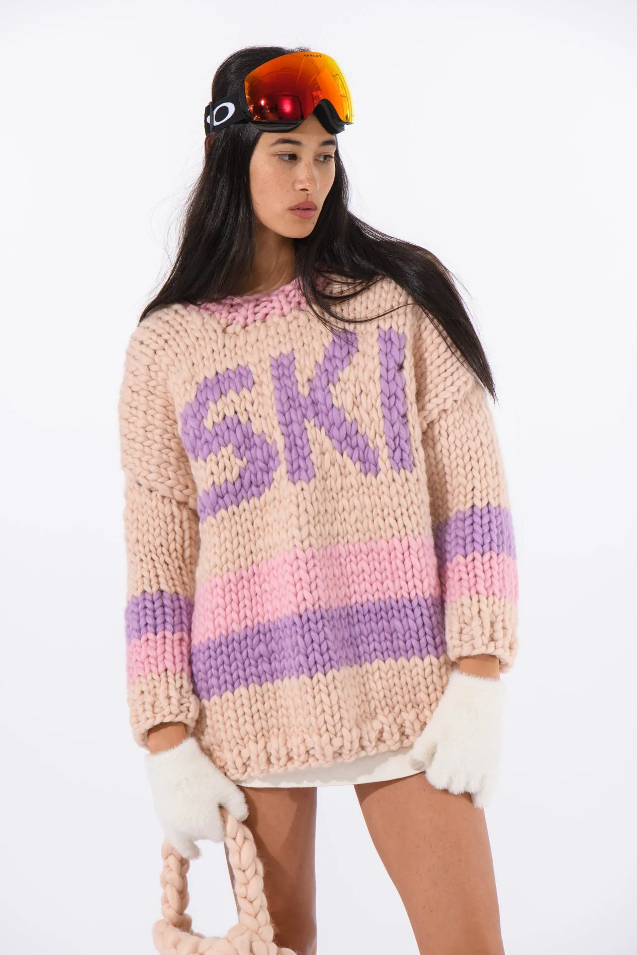 Pastel Ski Chunky Knit Sweater sold by Hope Macaulay product image thumbnail 2