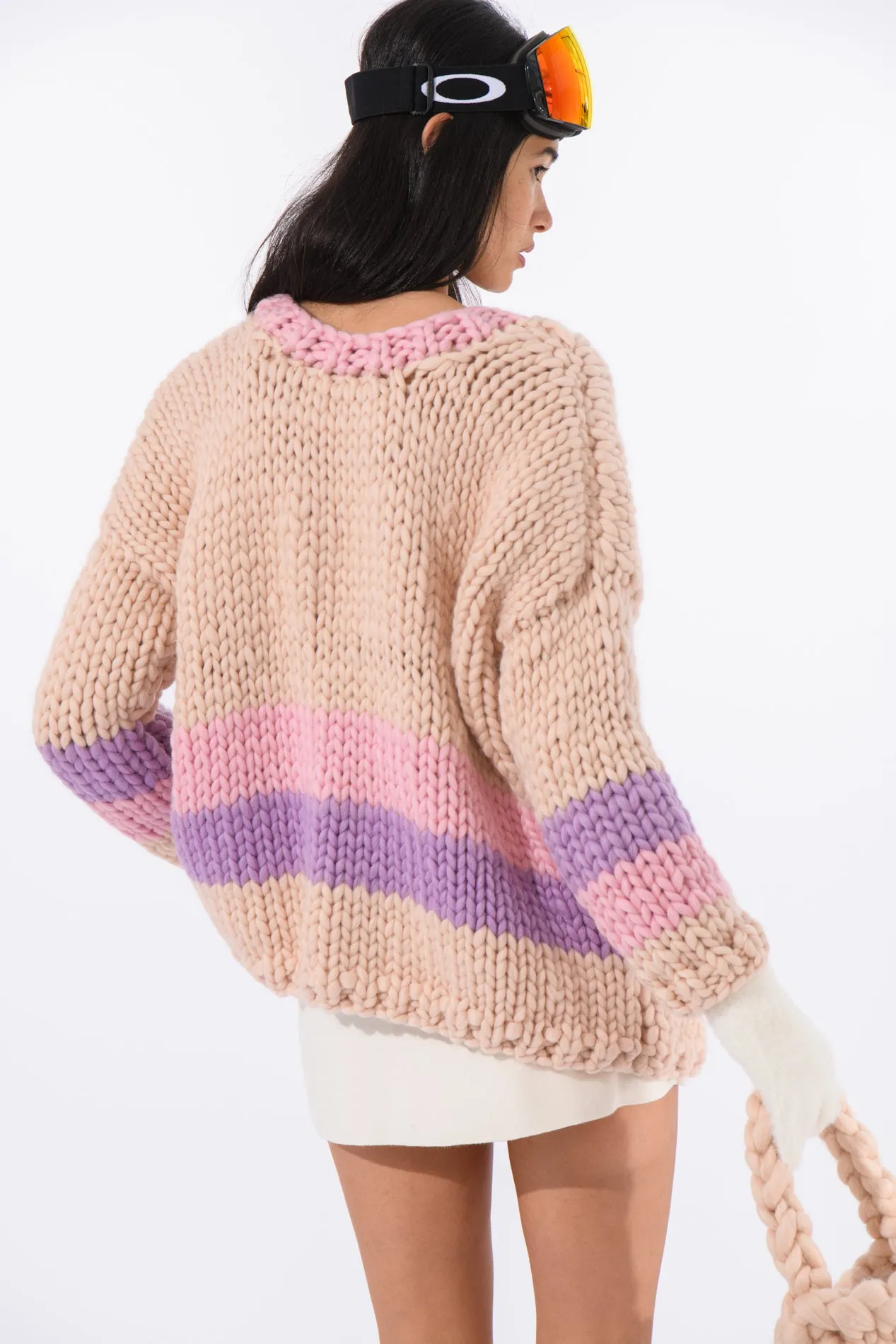 Pastel Ski Chunky Knit Sweater sold by Hope Macaulay product image thumbnail 5