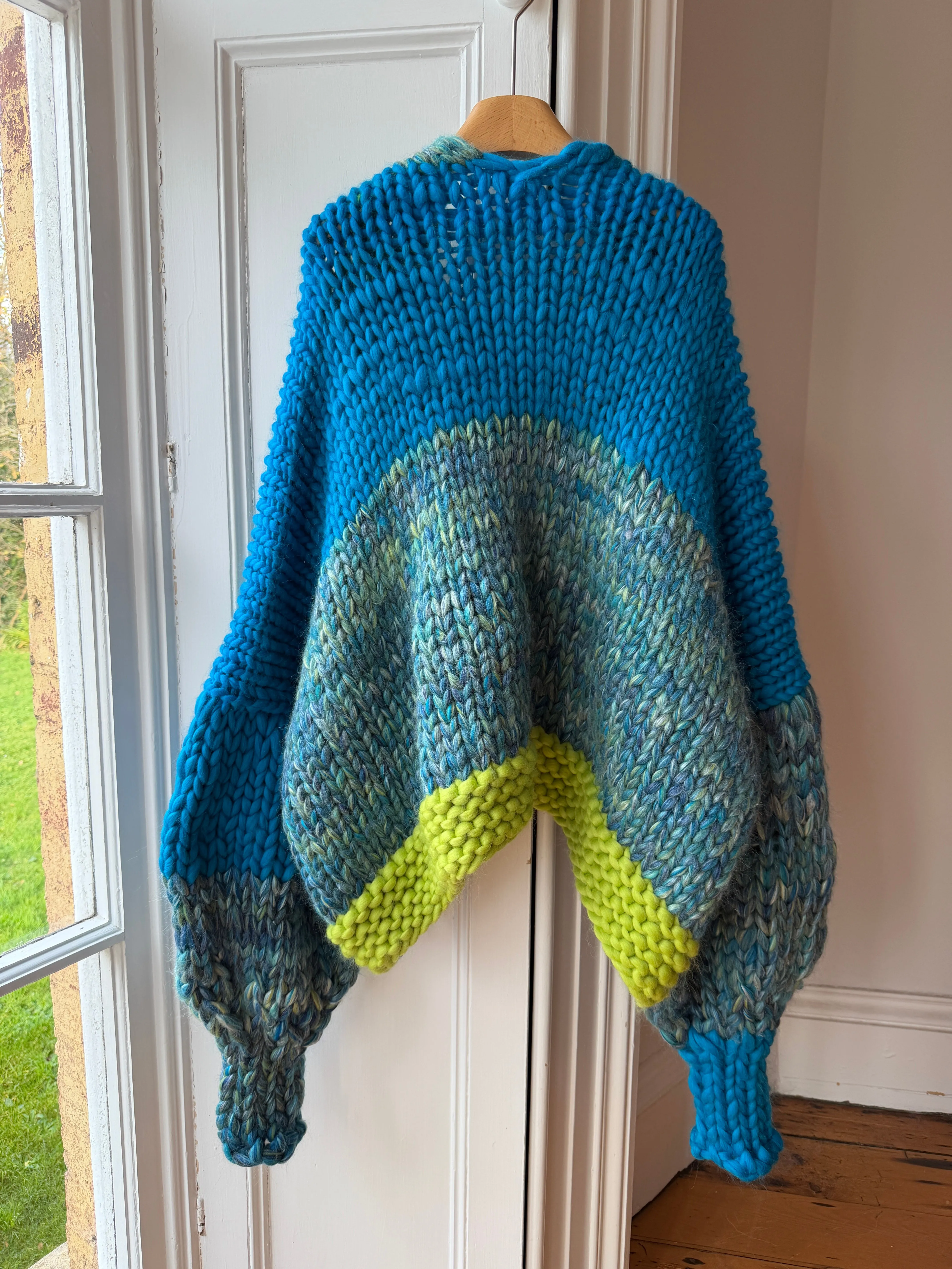 1of1 Scrap #17 Chunky Knit Cardigan L/XL (Sample) sold by Hope Macaulay product image thumbnail 3