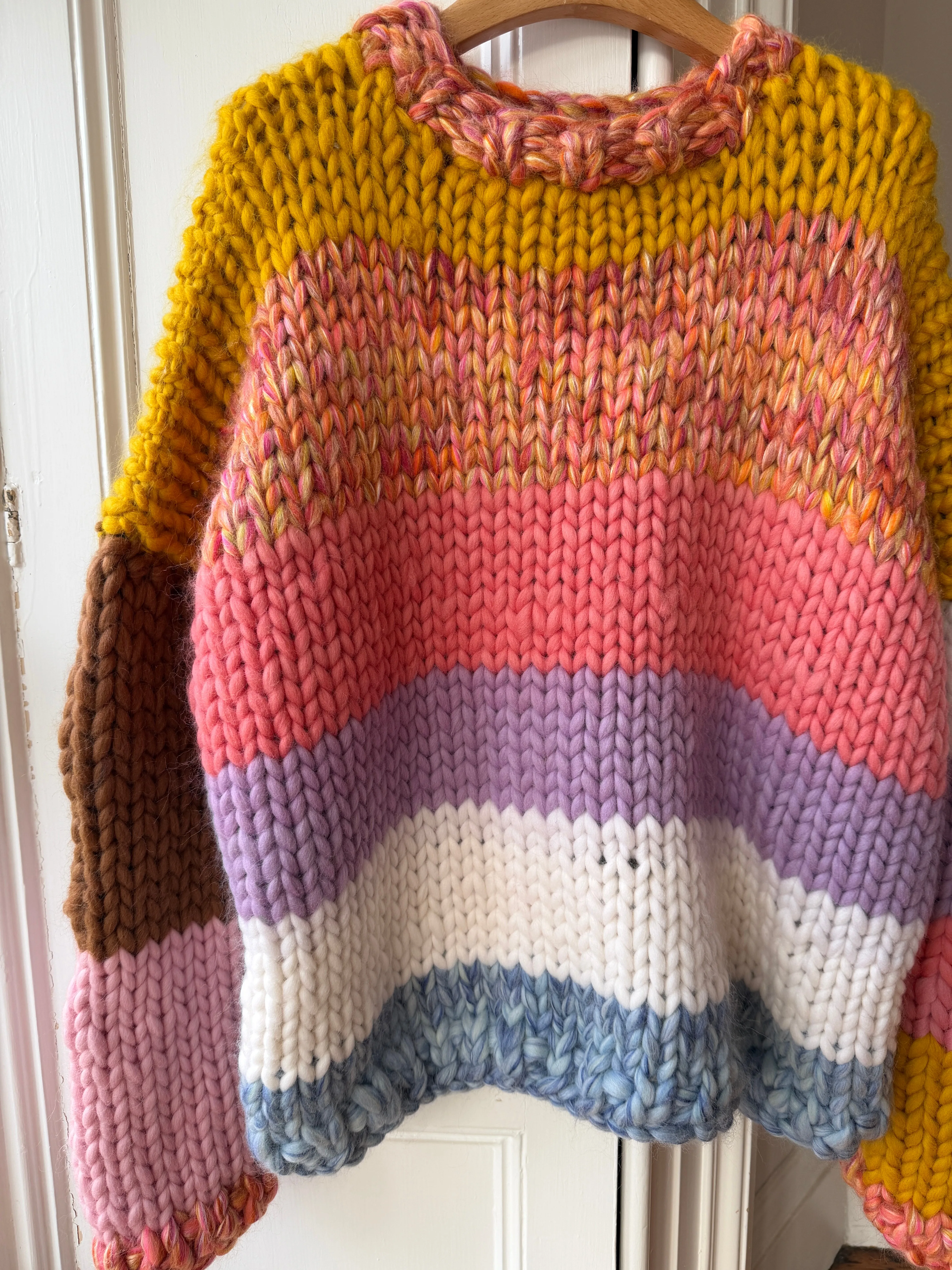 1of1 Scrap #16 Chunky Knit Sweater M/L (Sample) sold by Hope Macaulay product image thumbnail 2