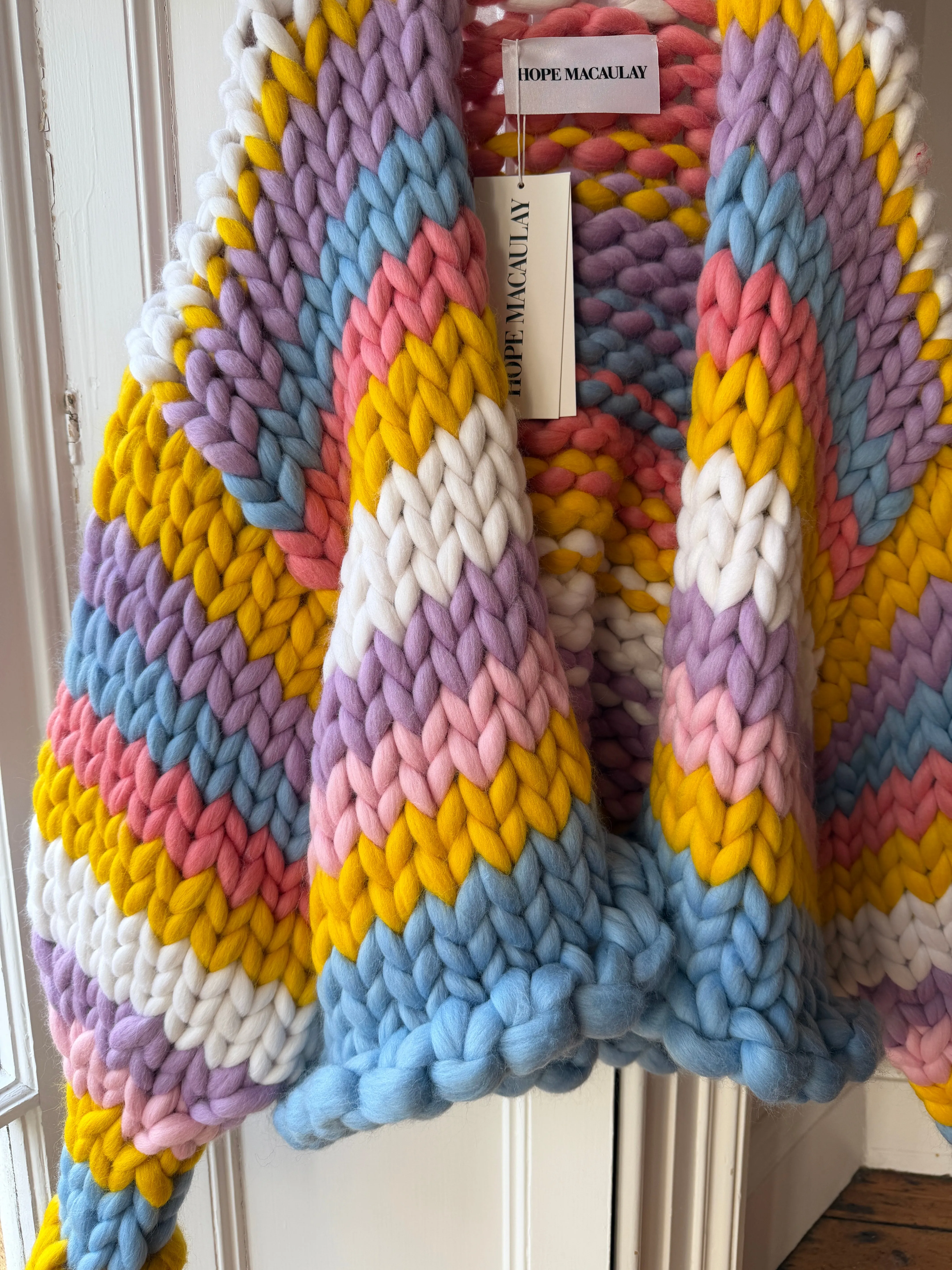 1of1 Scrap #9 Colossal Knit Cardigan XL (Sample) sold by Hope Macaulay product image thumbnail 2