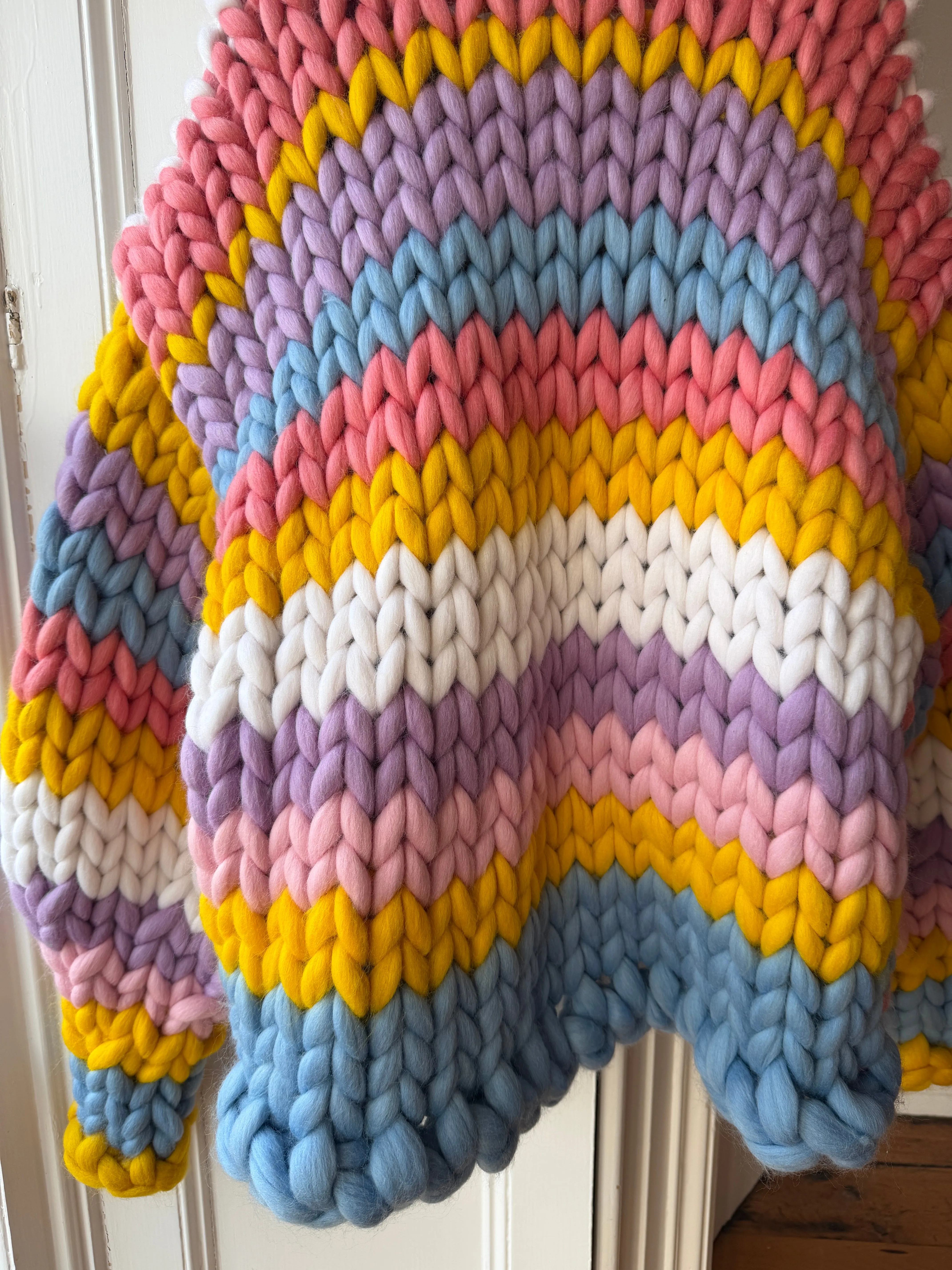 1of1 Scrap #9 Colossal Knit Cardigan XL (Sample) sold by Hope Macaulay product image thumbnail 4