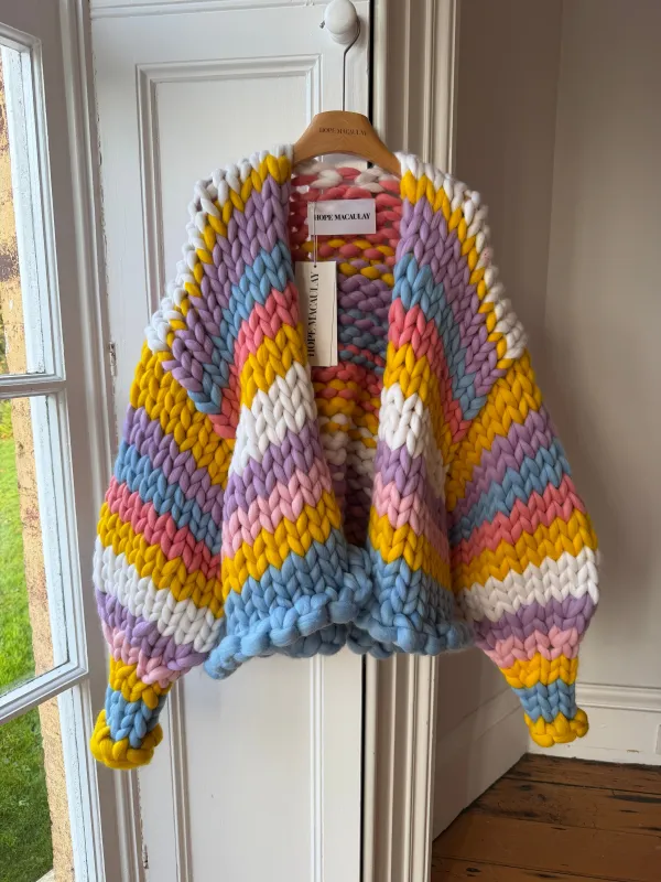 1of1 Scrap #9 Colossal Knit Cardigan XL (Sample) sold by Hope Macaulay