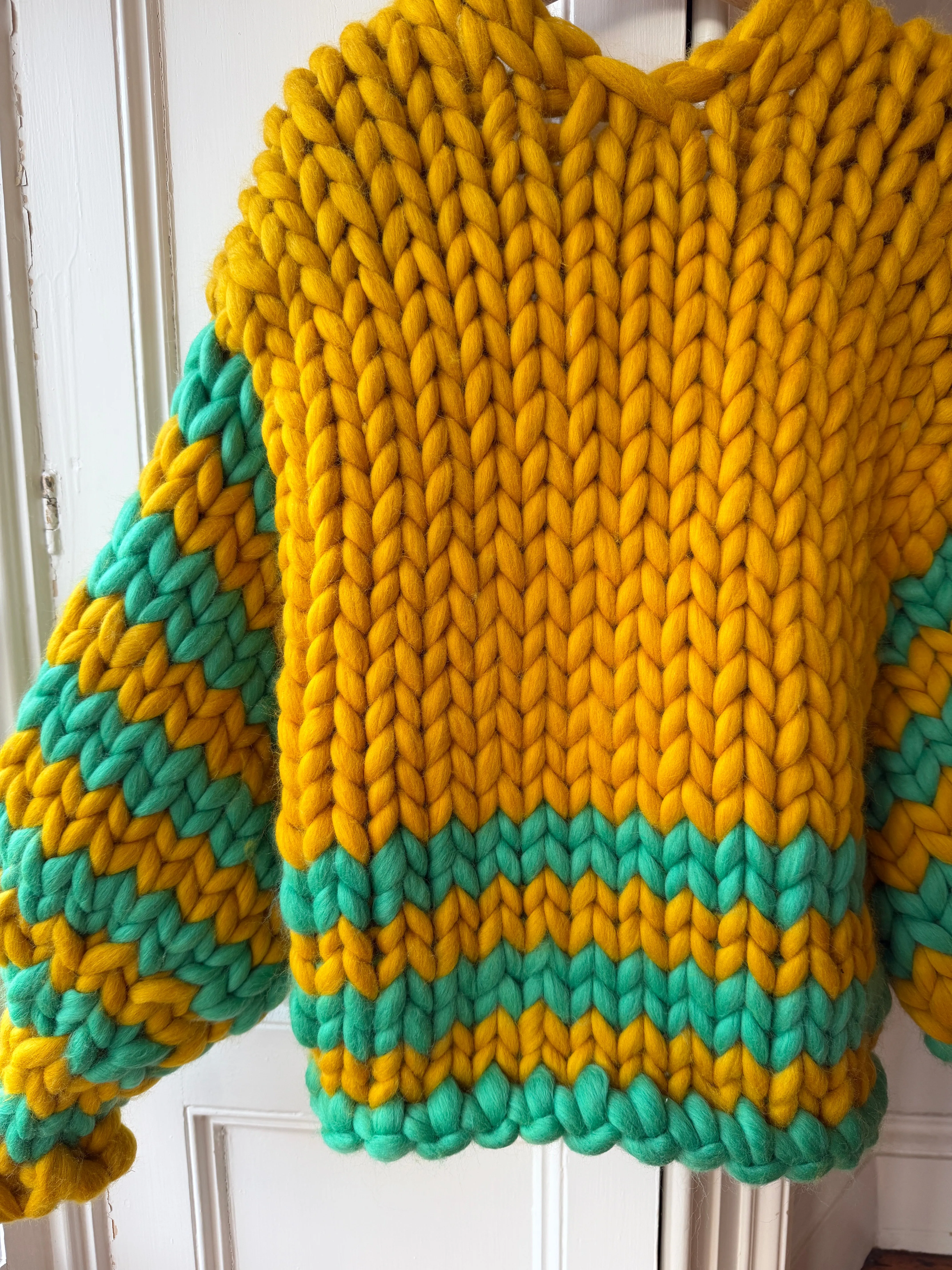 1of1 Scrap #4 Colossal Knit Cardigan M/L (Sample) sold by Hope Macaulay product image thumbnail 4