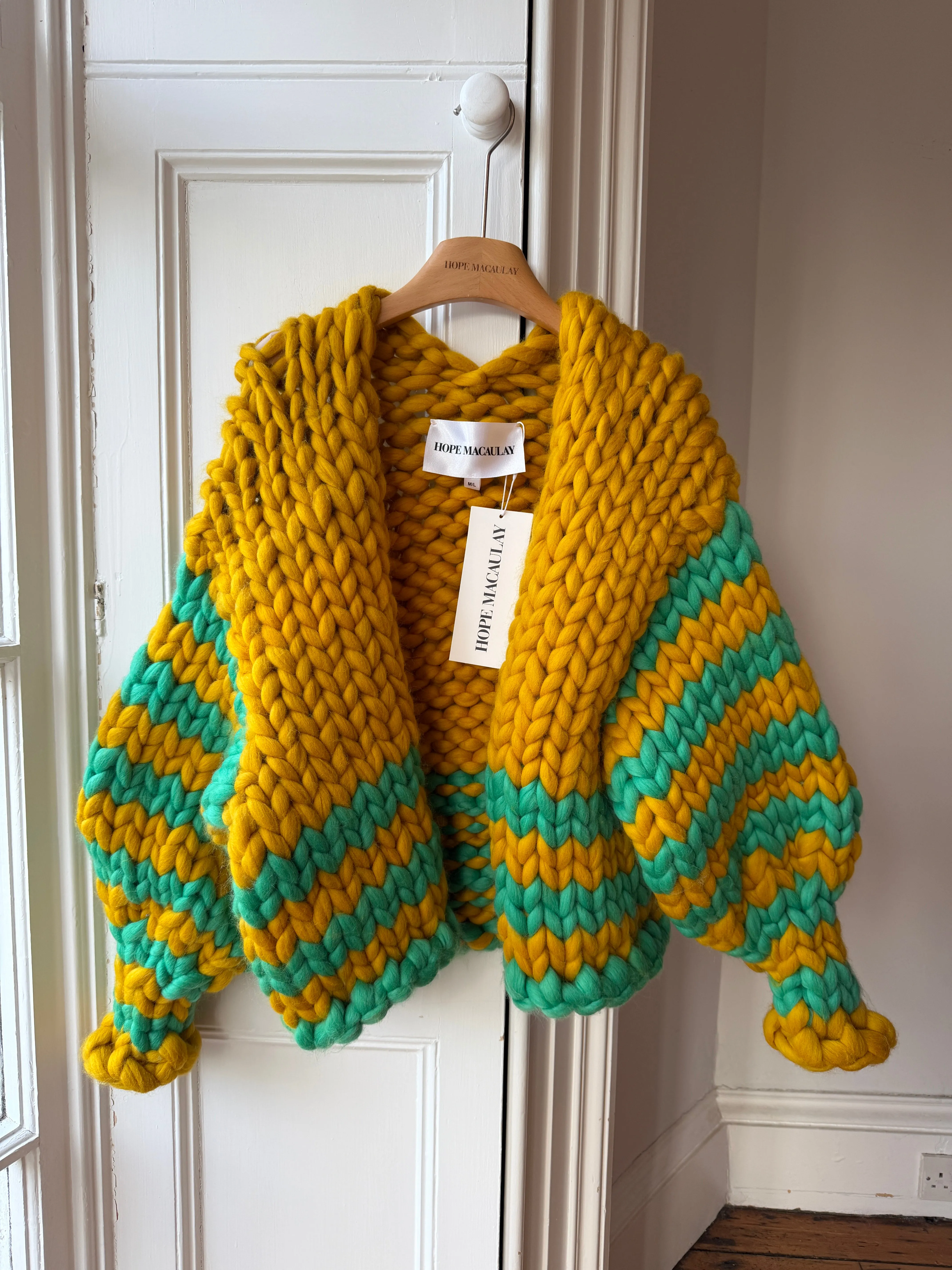 1of1 Scrap #4 Colossal Knit Cardigan M/L (Sample) sold by Hope Macaulay