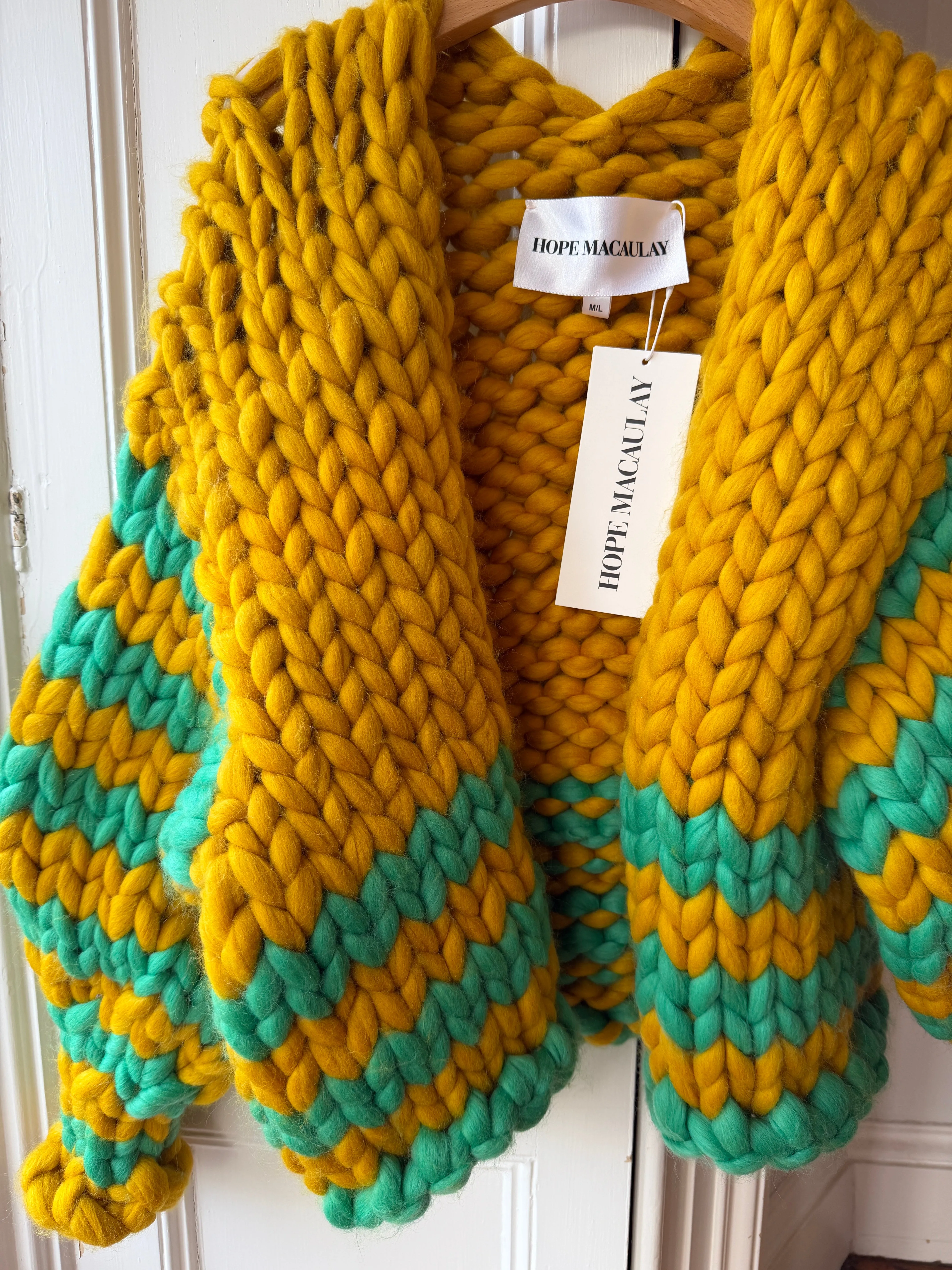 1of1 Scrap #4 Colossal Knit Cardigan M/L (Sample) sold by Hope Macaulay product image thumbnail 2