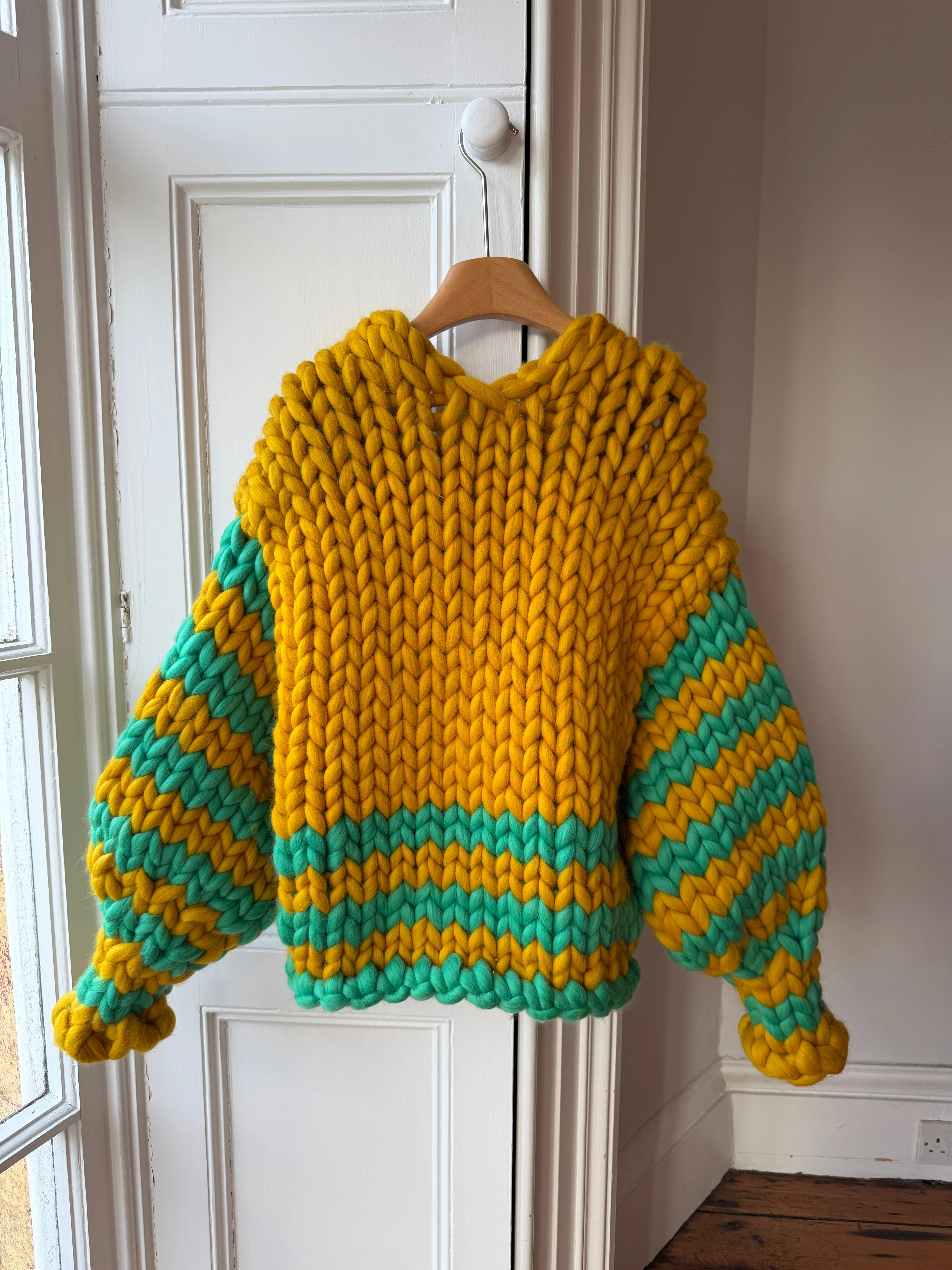 1of1 Scrap #4 Colossal Knit Cardigan M/L (Sample) sold by Hope Macaulay product image thumbnail 3