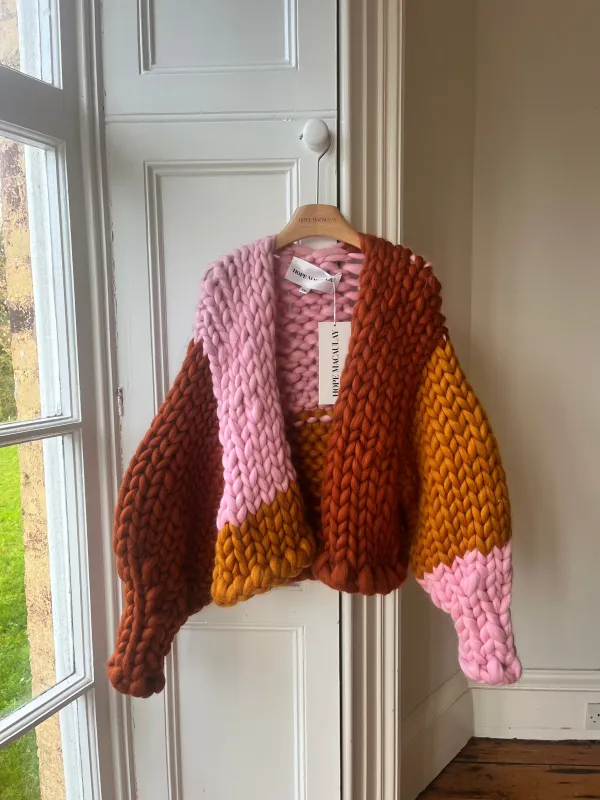 1of2 Amber Mix Colossal Knit Cardigan S/M, M/L (Sample) sold by Hope Macaulay