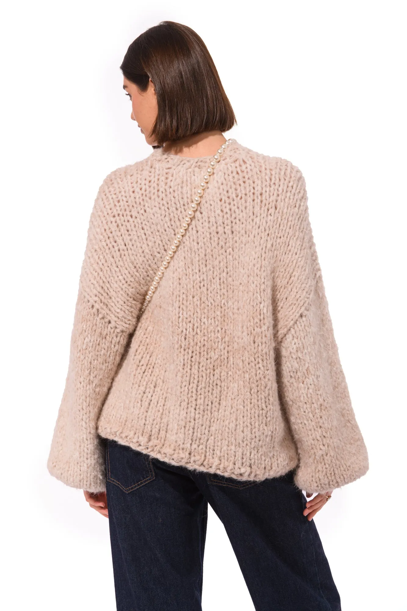 Marie Fluffy Knit Sweater sold by Hope Macaulay product image thumbnail 4