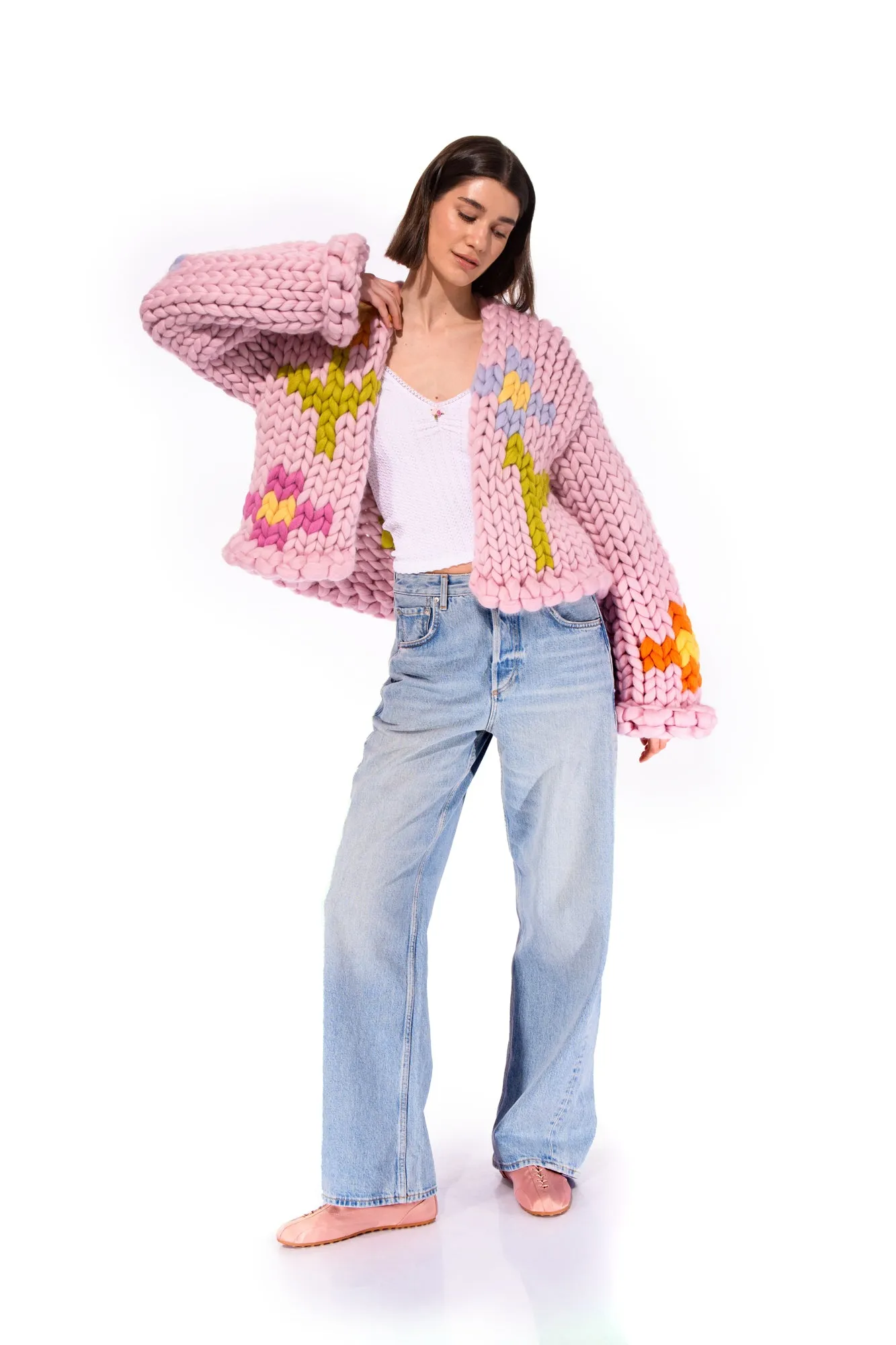 Wildflower Colossal Knit Cardigan sold by Hope Macaulay product image thumbnail 4