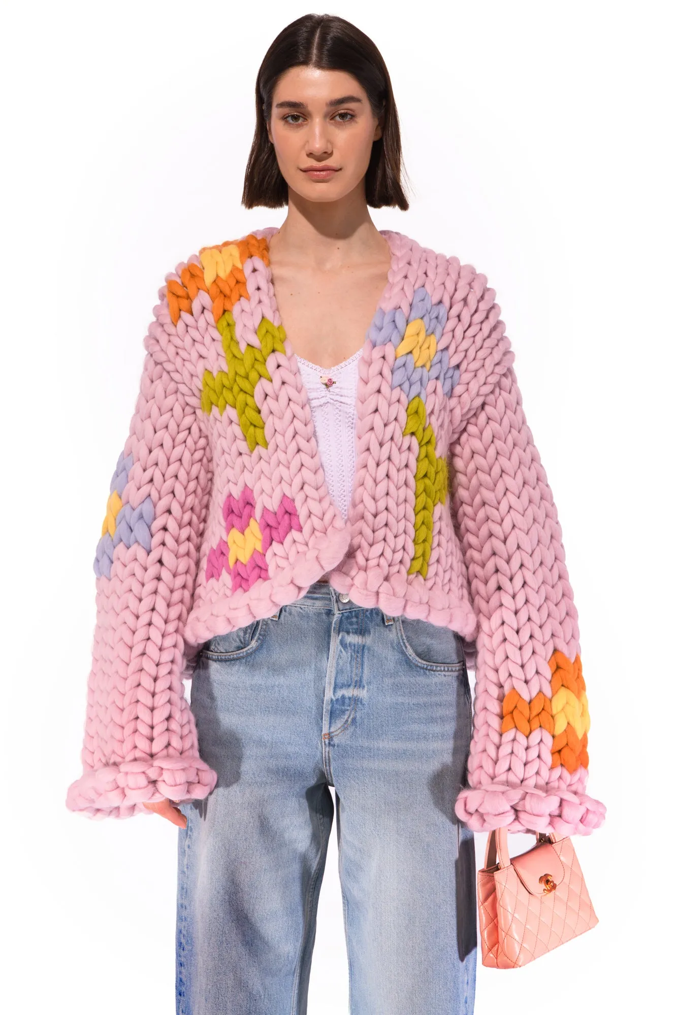 Wildflower Colossal Knit Cardigan sold by Hope Macaulay