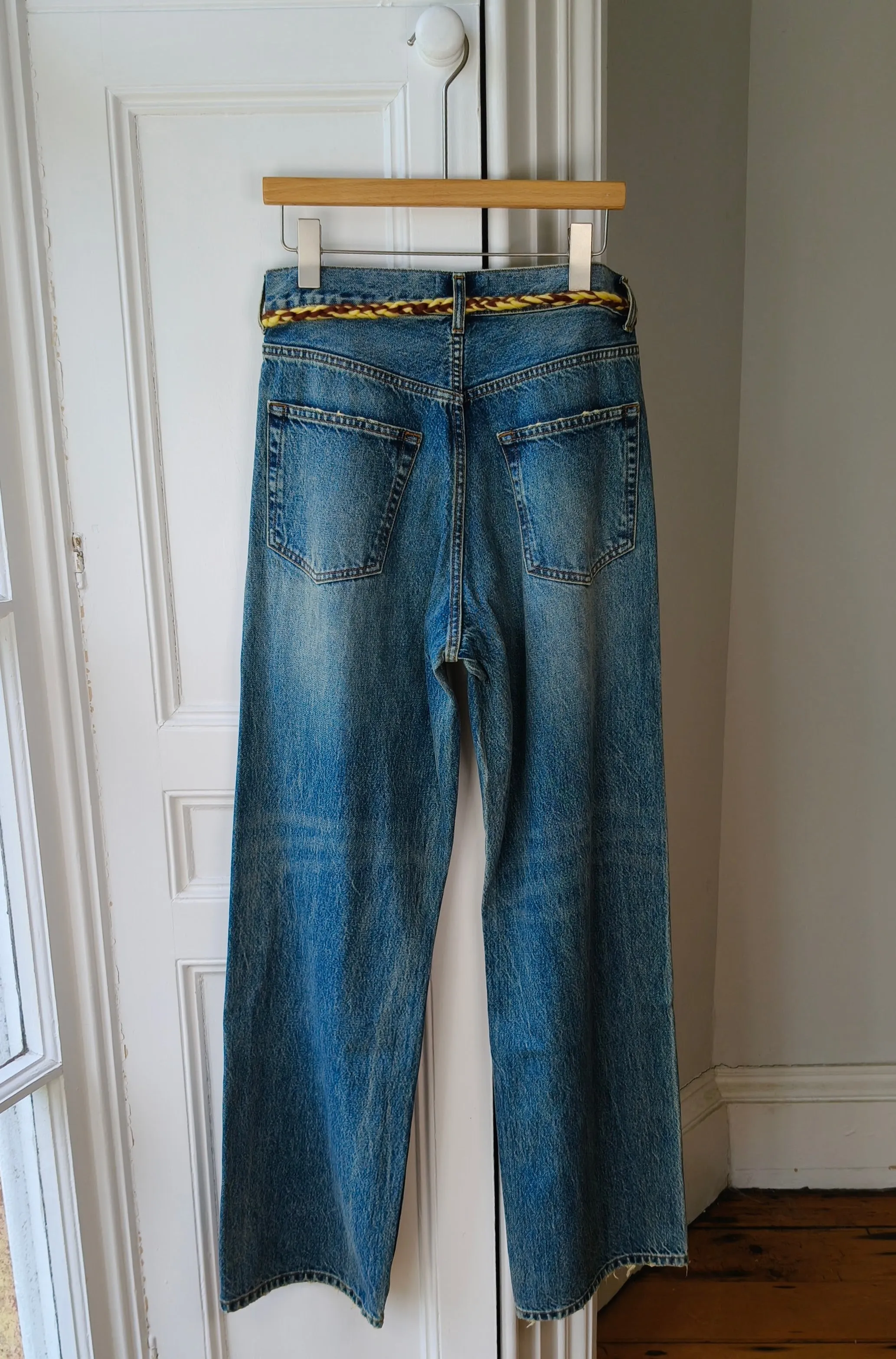 River Charm Belted Jeans (Discontinued Sample) sold by Hope Macaulay product image thumbnail 3