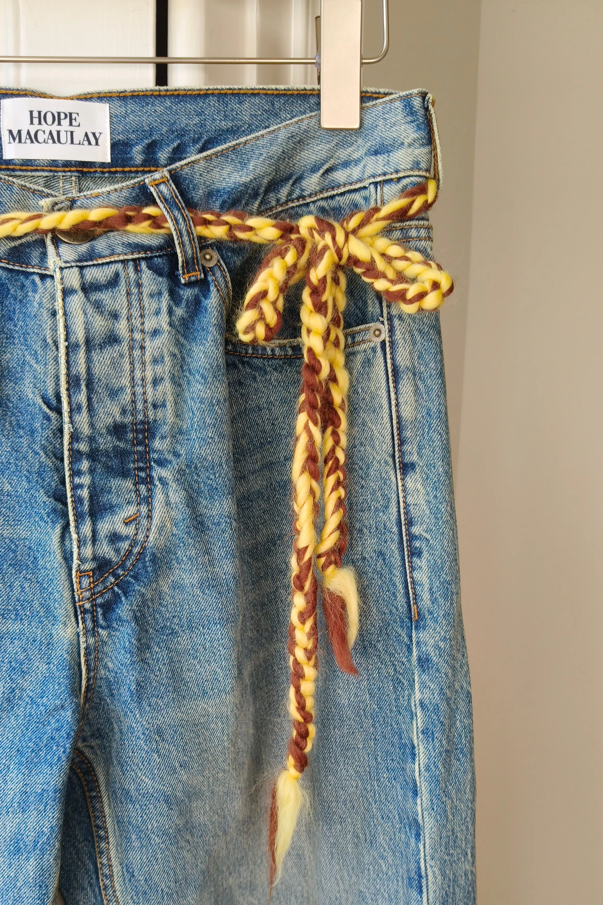 River Charm Belted Jeans (Discontinued Sample) sold by Hope Macaulay product image thumbnail 4