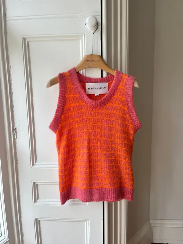 Hope Knit Sweater Vest (Sample) sold by Hope Macaulay